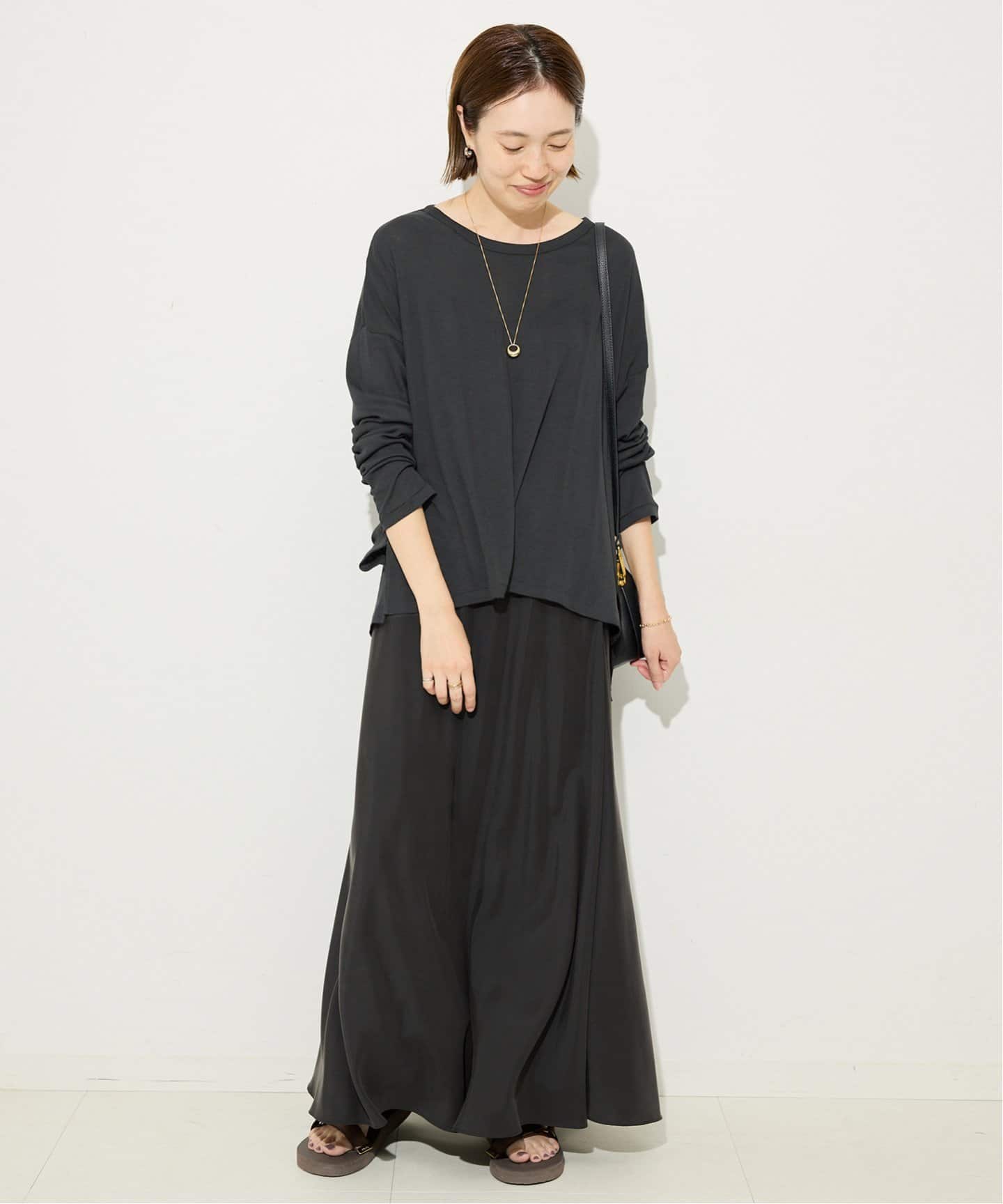 tシャツ miller/ミラー SLOBE別注 シアードルマンロンTEE レディース SLOBE IENA｜miller/ミラー SLOBE別注 シアードルマンロンTEE