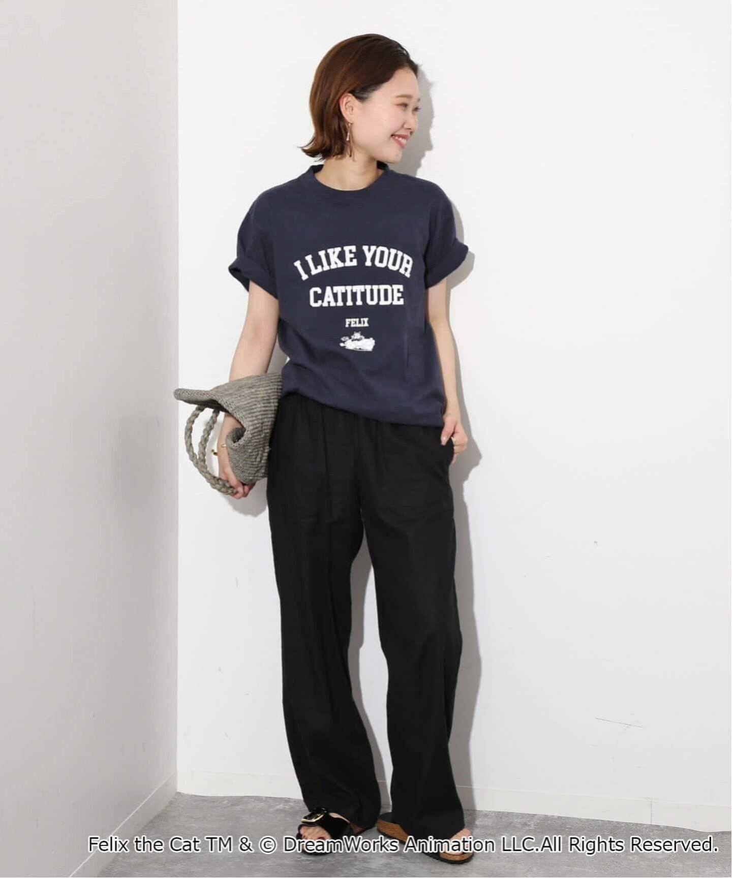 tシャツ 「WEB限定/追加3」BALMYDAYS / バルミーデイズ SLOBE別注 FELIX TEE レディース WEB限定/追加3》BALMYDAYS / バルミーデイズ SLOBE別注 FELIX