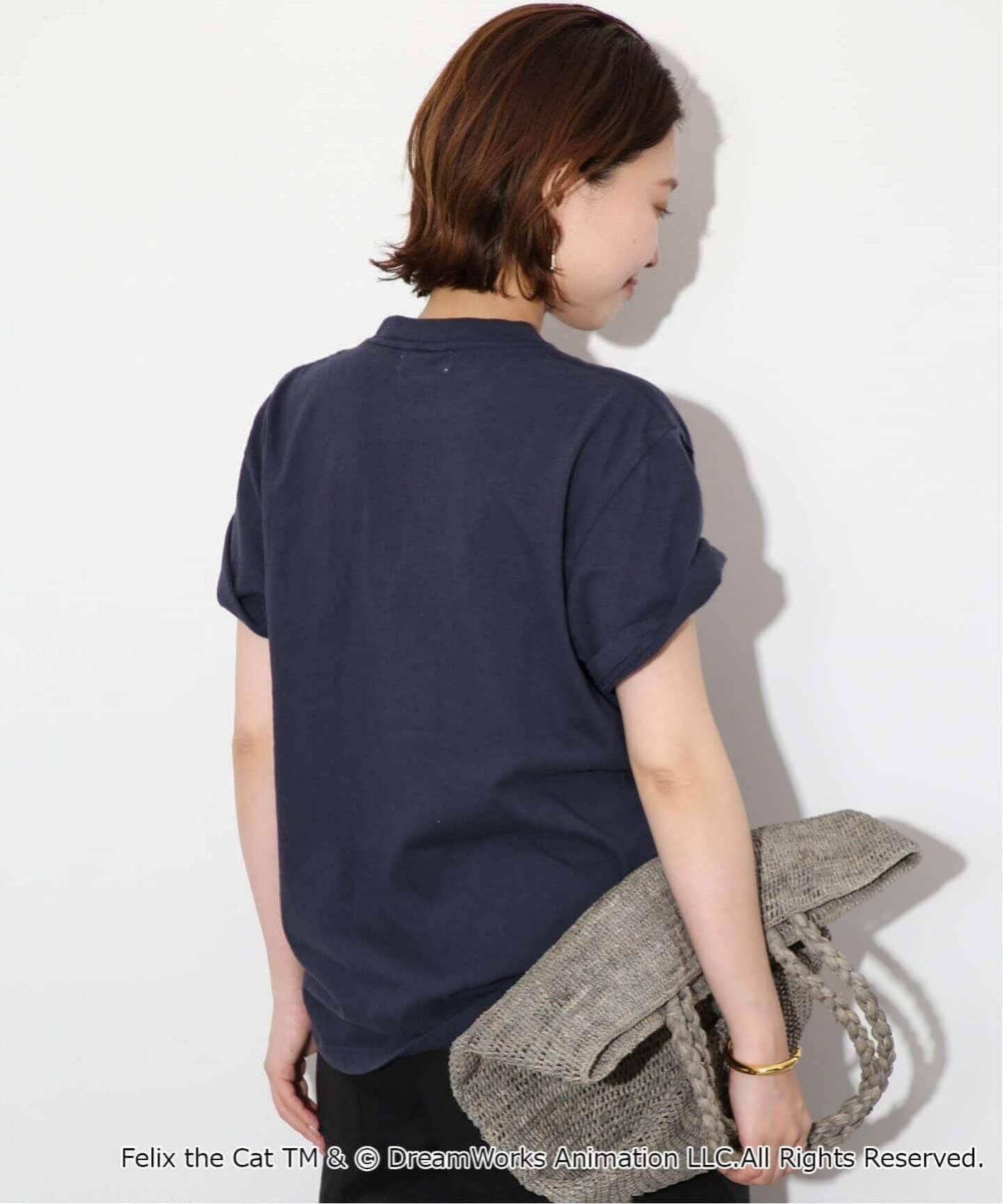 tシャツ 「WEB限定/追加3」BALMYDAYS / バルミーデイズ SLOBE別注 FELIX TEE レディース WEB限定/追加3》BALMYDAYS / バルミーデイズ SLOBE別注 FELIX
