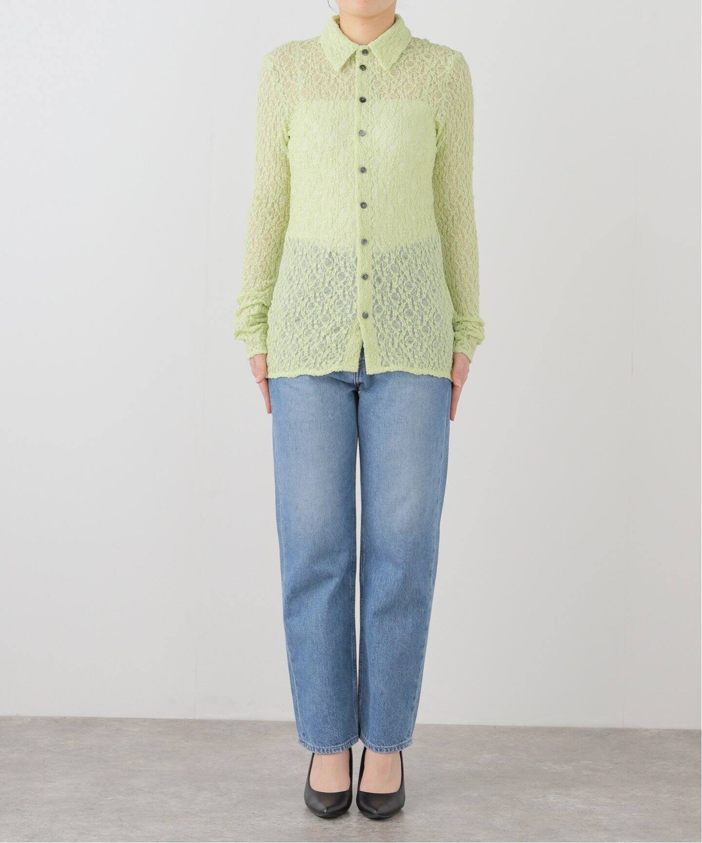 CLANE/クラネ LADY LACE SHIRT 18105-1102（Tシャツ／カットソー 