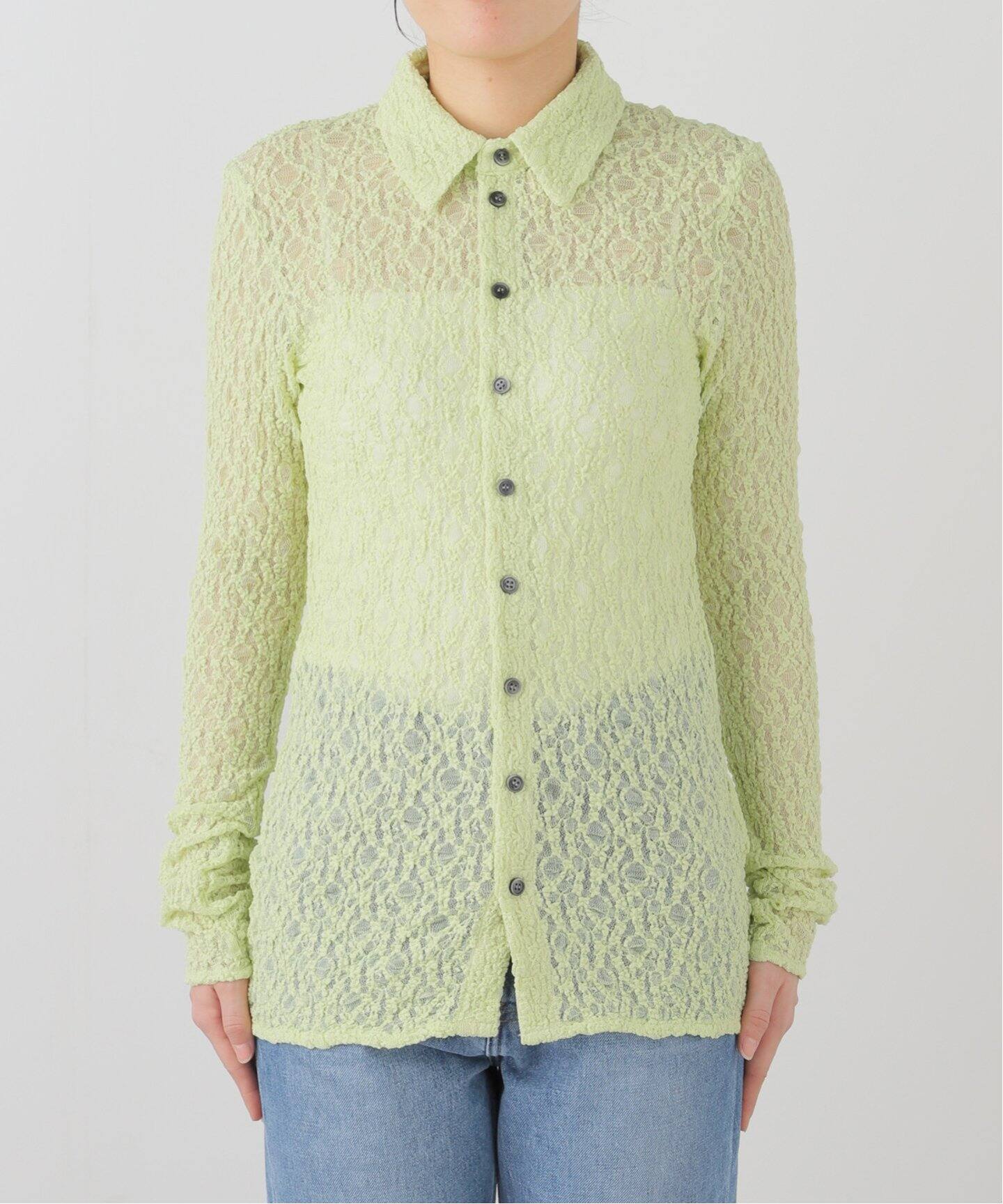 CLANE/クラネ LADY LACE SHIRT 18105-1102（Tシャツ／カットソー 