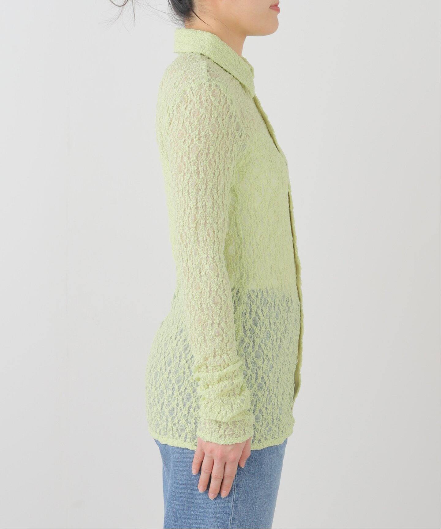 CLANE/クラネ LADY LACE SHIRT 18105-1102（Tシャツ／カットソー