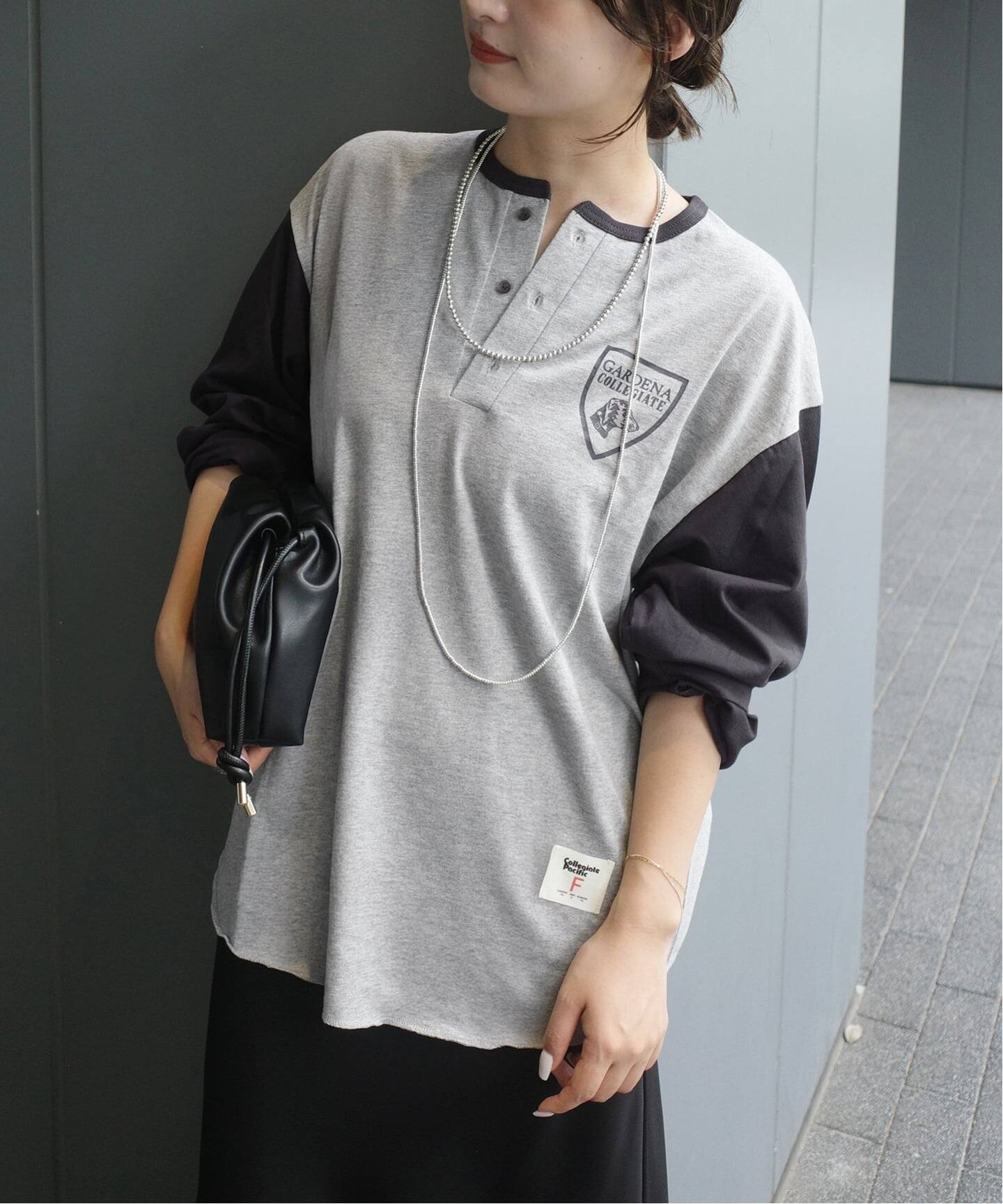 Collegiate Pacific SLOBE別注 ヘンリーベースボールロンT（Tシャツ