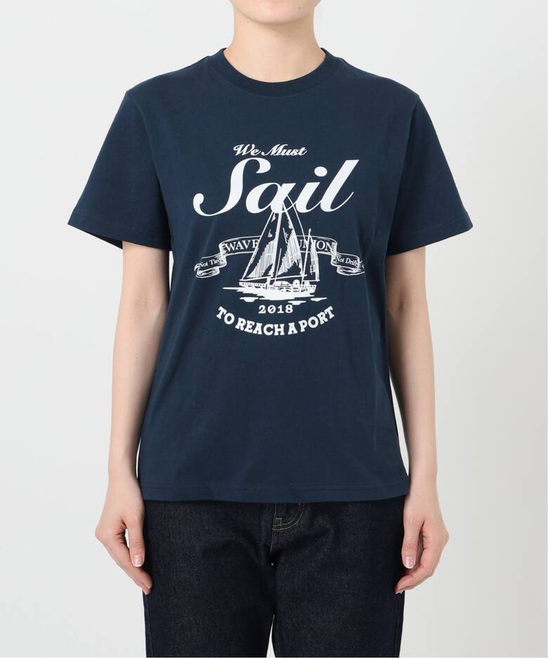 WAVE UNION/ウェーブユニオン LOGO TEE（Tシャツ／カットソー）｜SLOBE 