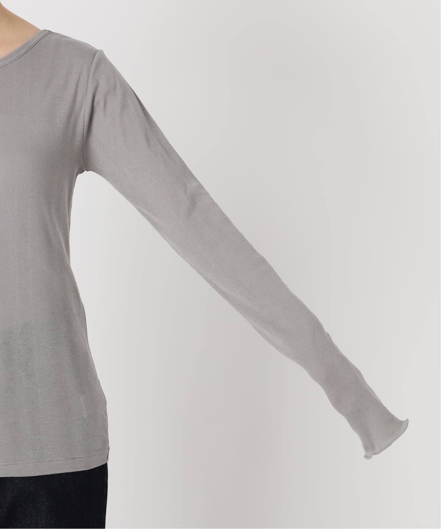 追加7》miller SLOBE別注 SHEER RIB クルーネック（Tシャツ