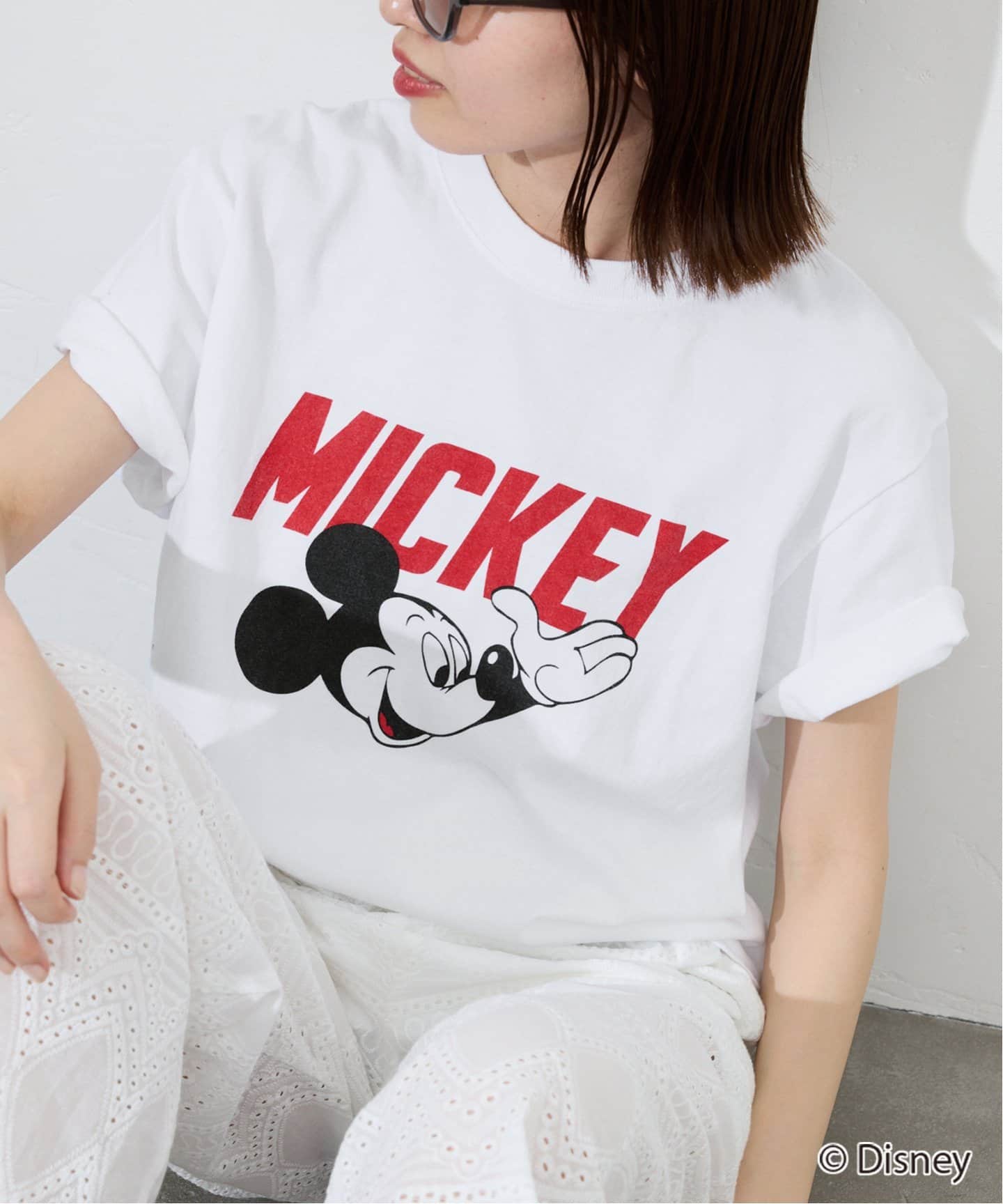 [ともも。]SLOBE IENA/GOOD LOCK SPEEDグッドロッ GOOD ROCK SPEED/グッドロックスピード /MICKEY/ TEE（Tシャツ