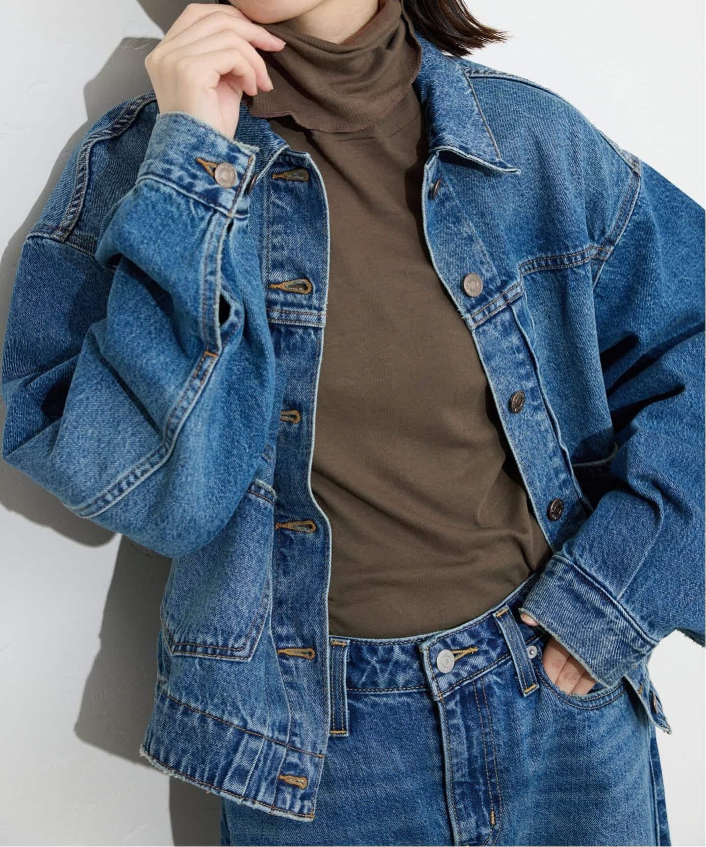 追加2》miller/ミラー SLOBE別注 SHEER RIB タートルネック（Tシャツ
