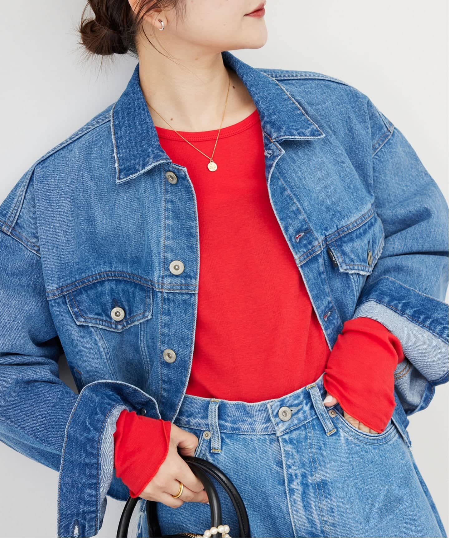 追加8》miller SLOBE別注 SHEER RIB クルーネック（Tシャツ