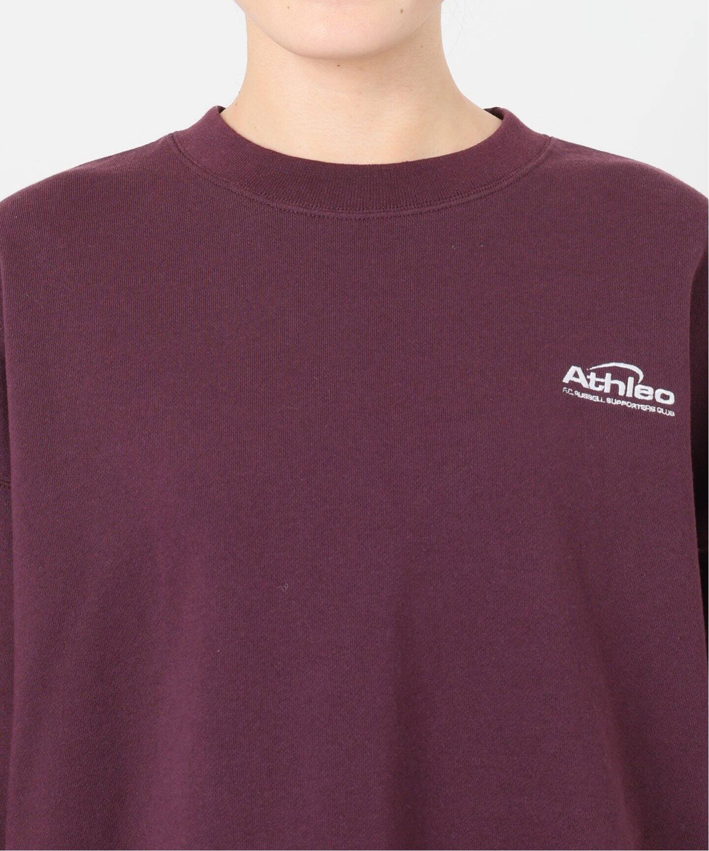 RUSSELL ATHLETIC SLOBE別注 刺しゅうスウェット RCW-25242SB