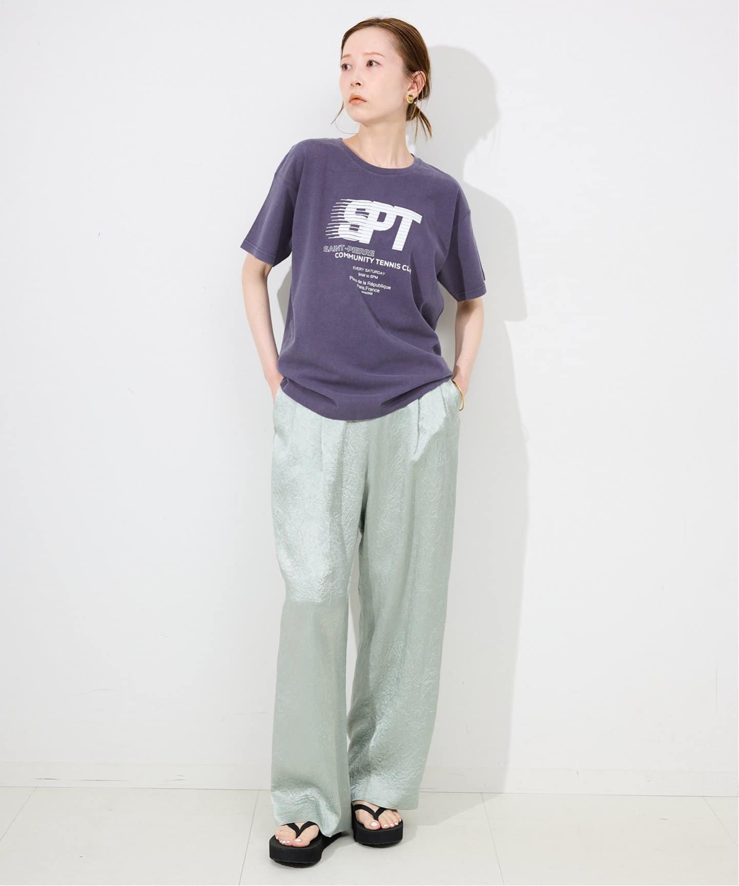 GOAT/ゴート SLOBE別注 ロゴパックTEE（Tシャツ／カットソー