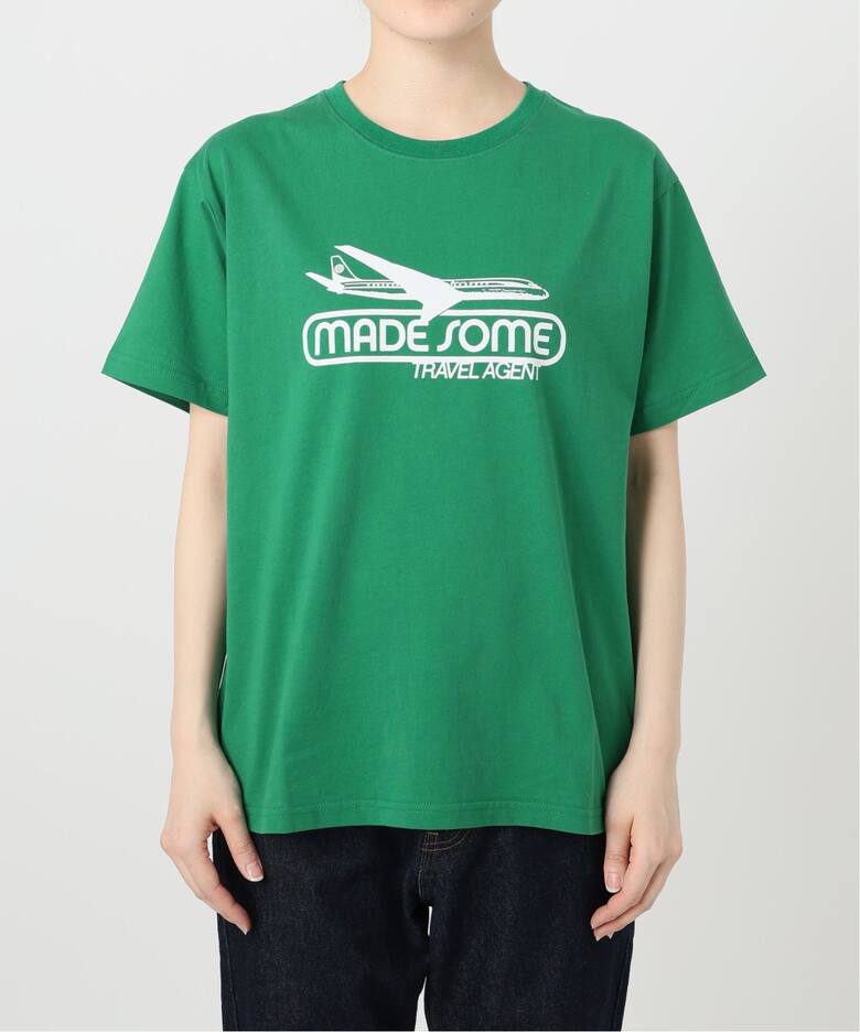 made some sports wear for SLOBE IENA ロゴTEE（Tシャツ／カットソー 