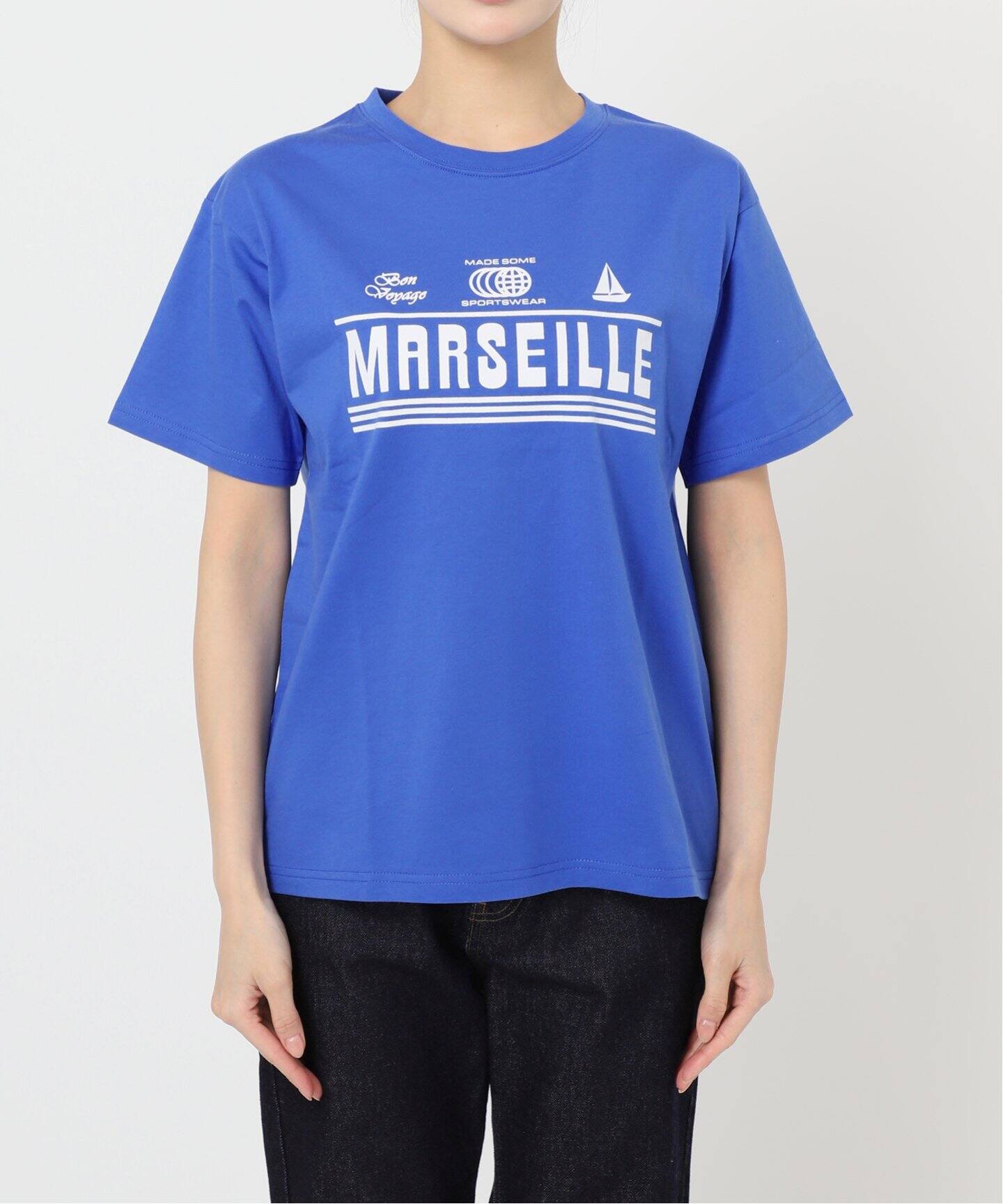 made some sports wear for SLOBE IENA ロゴTEE（Tシャツ