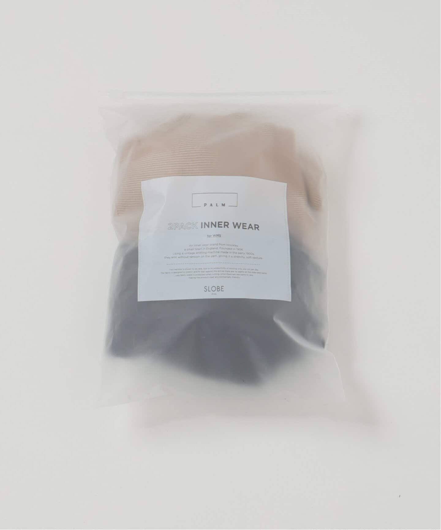 追加》PALM/パーム SLOBE別注 2SETキャミソール（カップ付き