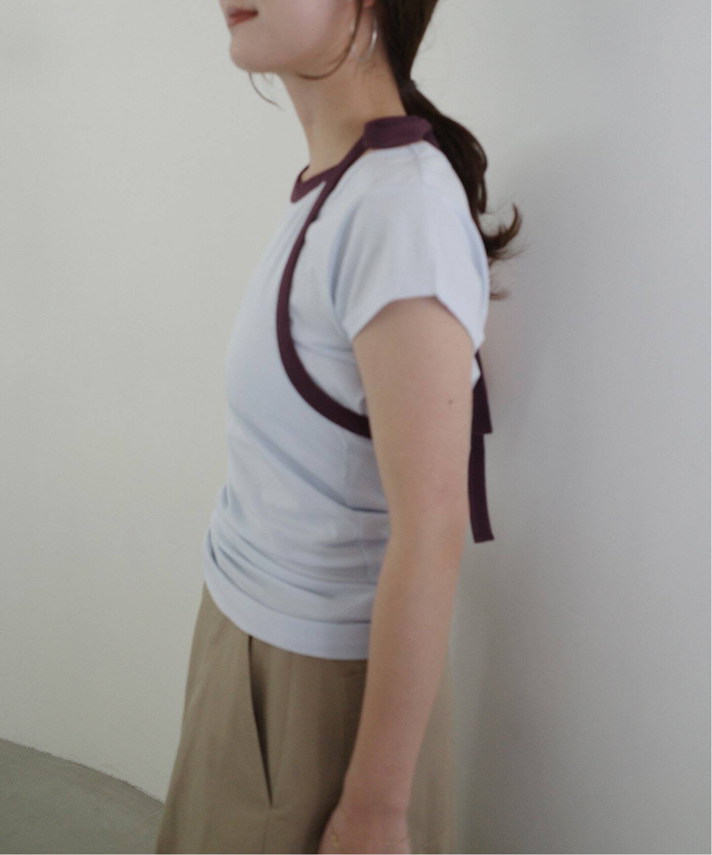 Plus by ONIT/オニット SLOBE別注 レイヤードセットTシャツ 2枚セット》Plus by ONIT/オニット SLOBE別注 レイヤードセットT