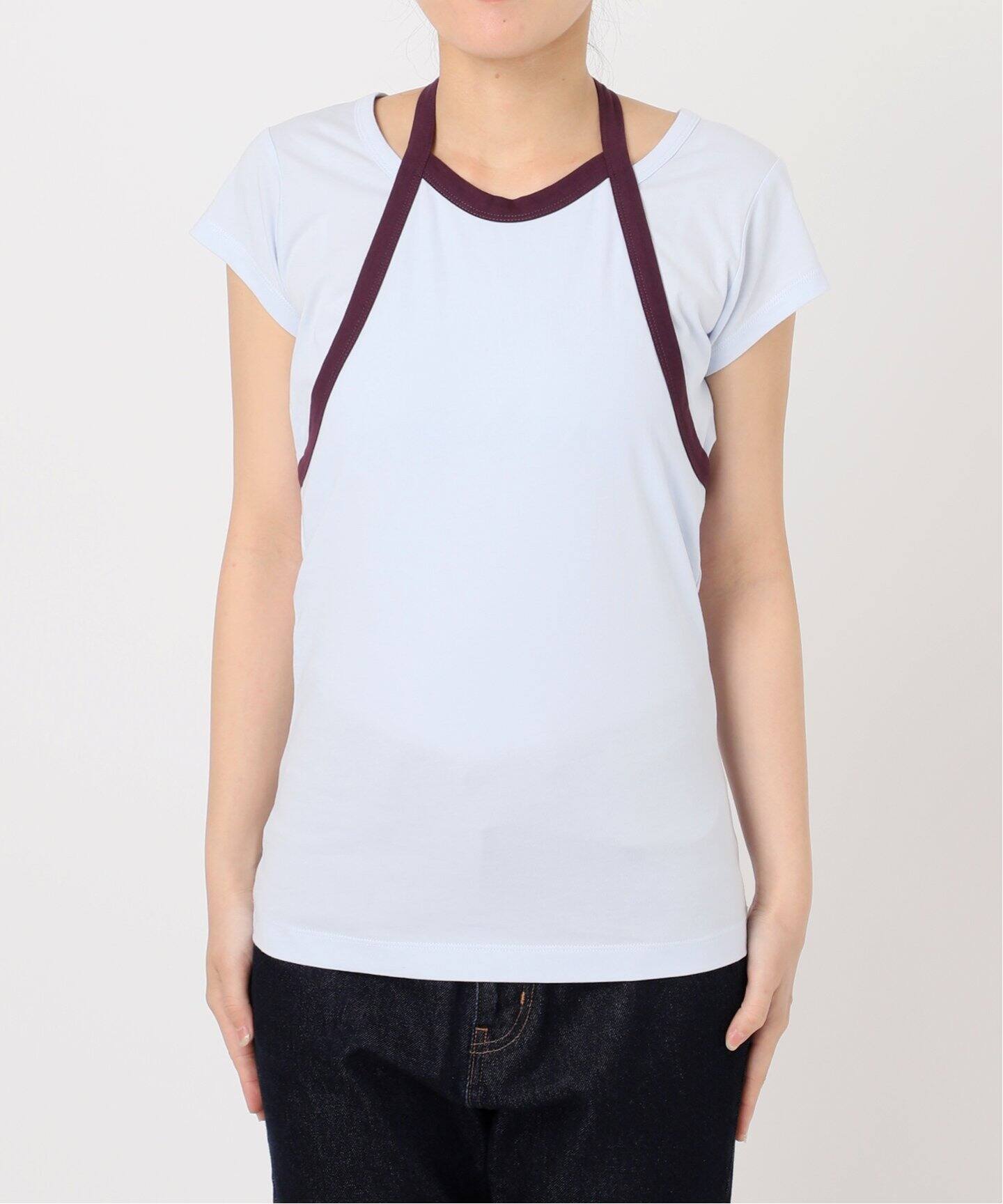 Plus by ONIT/オニット SLOBE別注 レイヤードセットTシャツ 2枚セット》Plus by ONIT/オニット SLOBE別注 レイヤードセットT