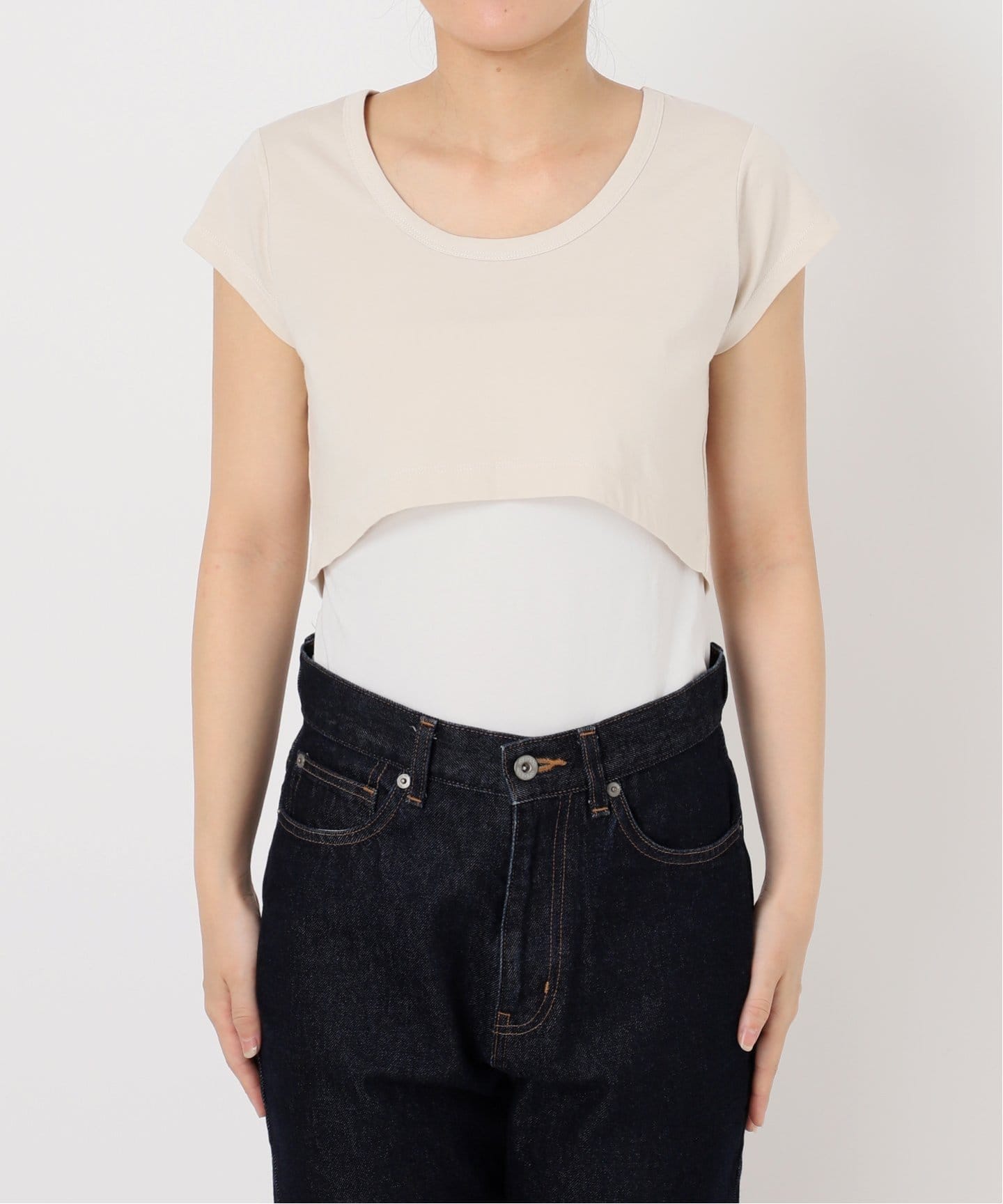 【完売品】Plus by ONIT SLOBE別注 レイヤードセットTシャツ 完売品】Plus by ONIT SLOBE別注 レイヤードセットTシャツ