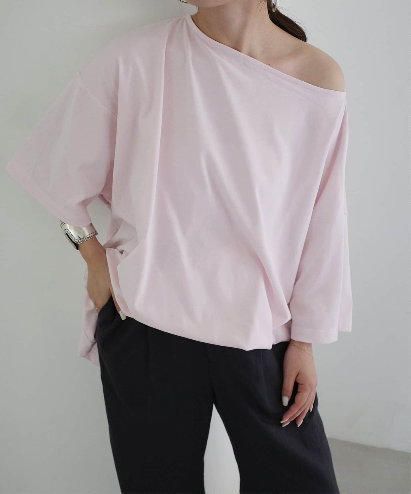 Plus by ONIT/ SLOBE別注 BIG TEE レギンスセット 2枚セット》Plus by ONIT/オニット SLOBE別注 BIG TEE レギンス