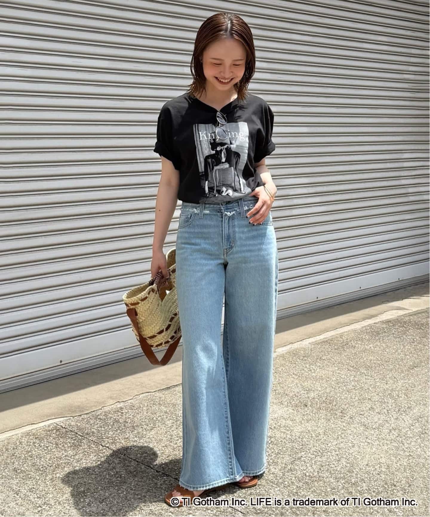 【新品】GOOD ROCK SPEED SLOBE別注LIFE PC PHOTO 追加5》GOOD ROCK SPEED SLOBE別注 LIFE PC PHOTO TEE1｜フォー