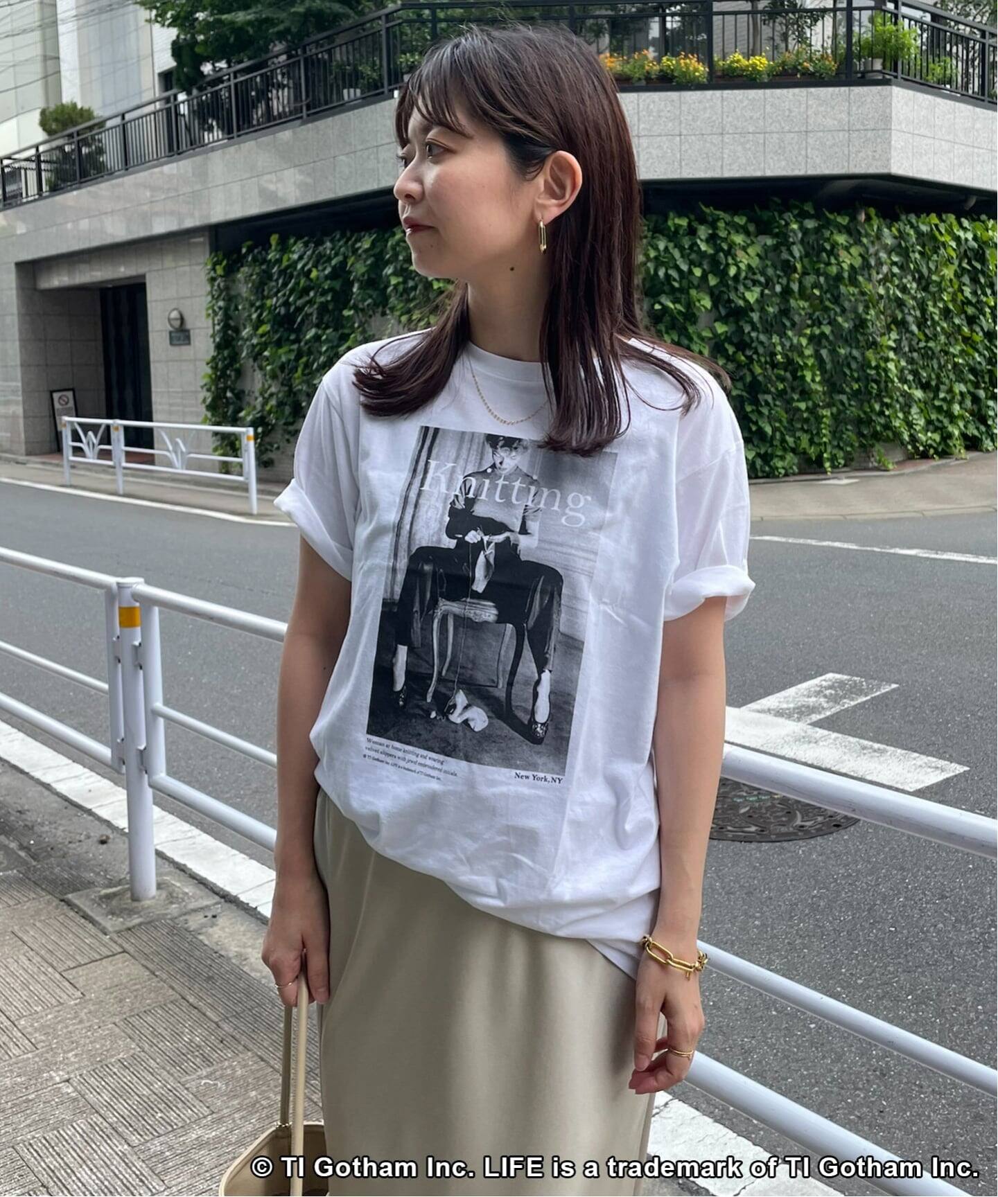 追加5》GOOD ROCK SPEED SLOBE別注 LIFE PC PHOTO TEE1（Tシャツ