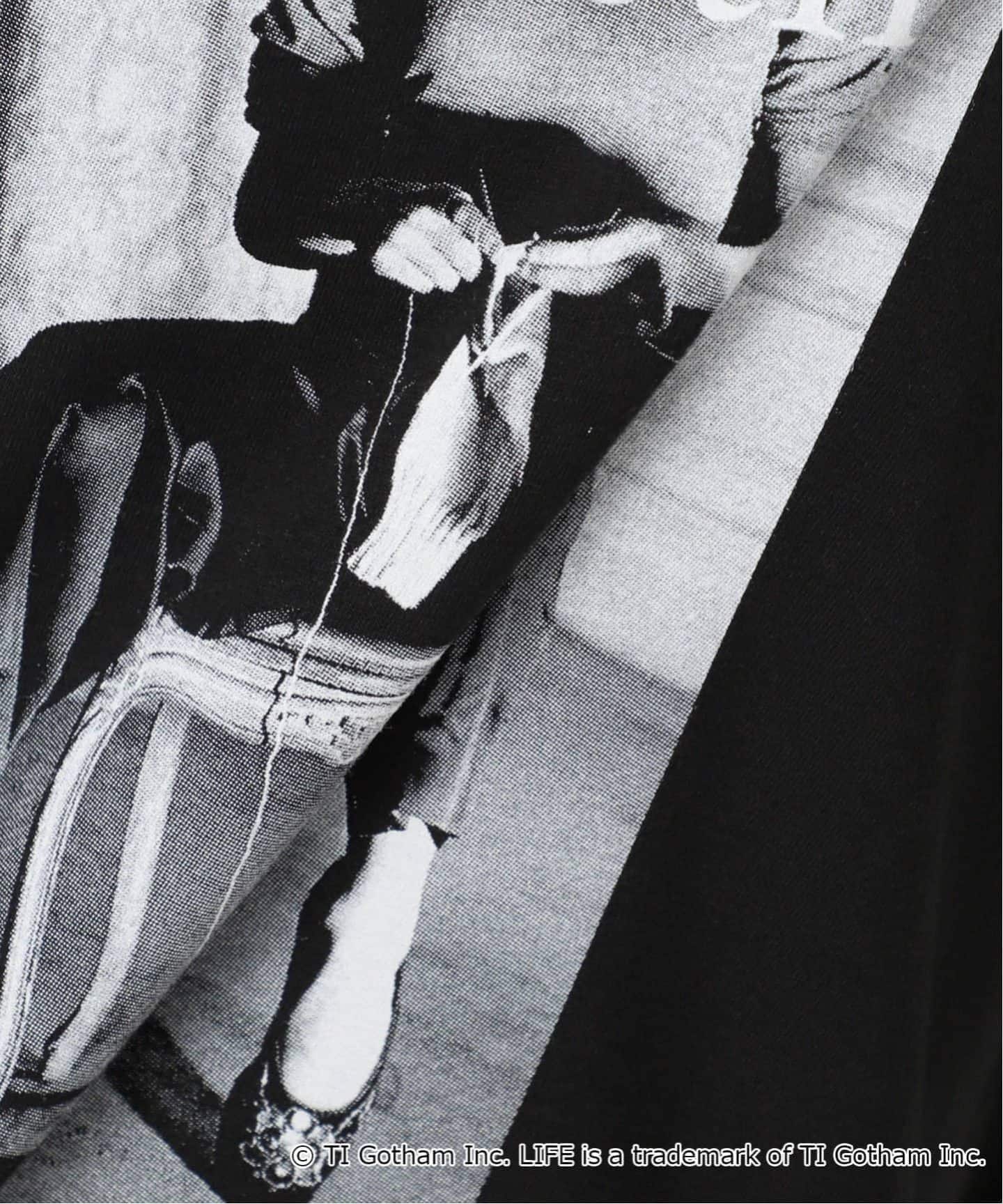 GOOD ROCK SPEED SLOBE別注 LIFE PC PHOTO 黒 追加5》GOOD ROCK SPEED SLOBE別注 LIFE PC PHOTO TEE1（Tシャツ