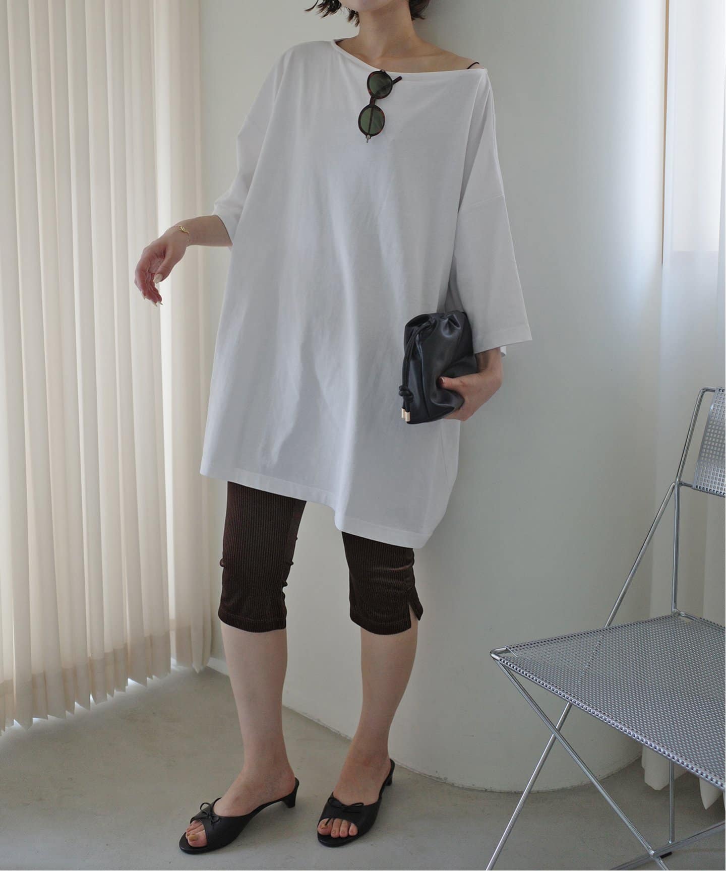 ONIT x SLOBE IENA別注 BIG TEE ※Tシャツのみ 2枚セット/追加》Plus by ONIT/オニット SLOBE別注 BIG TEE