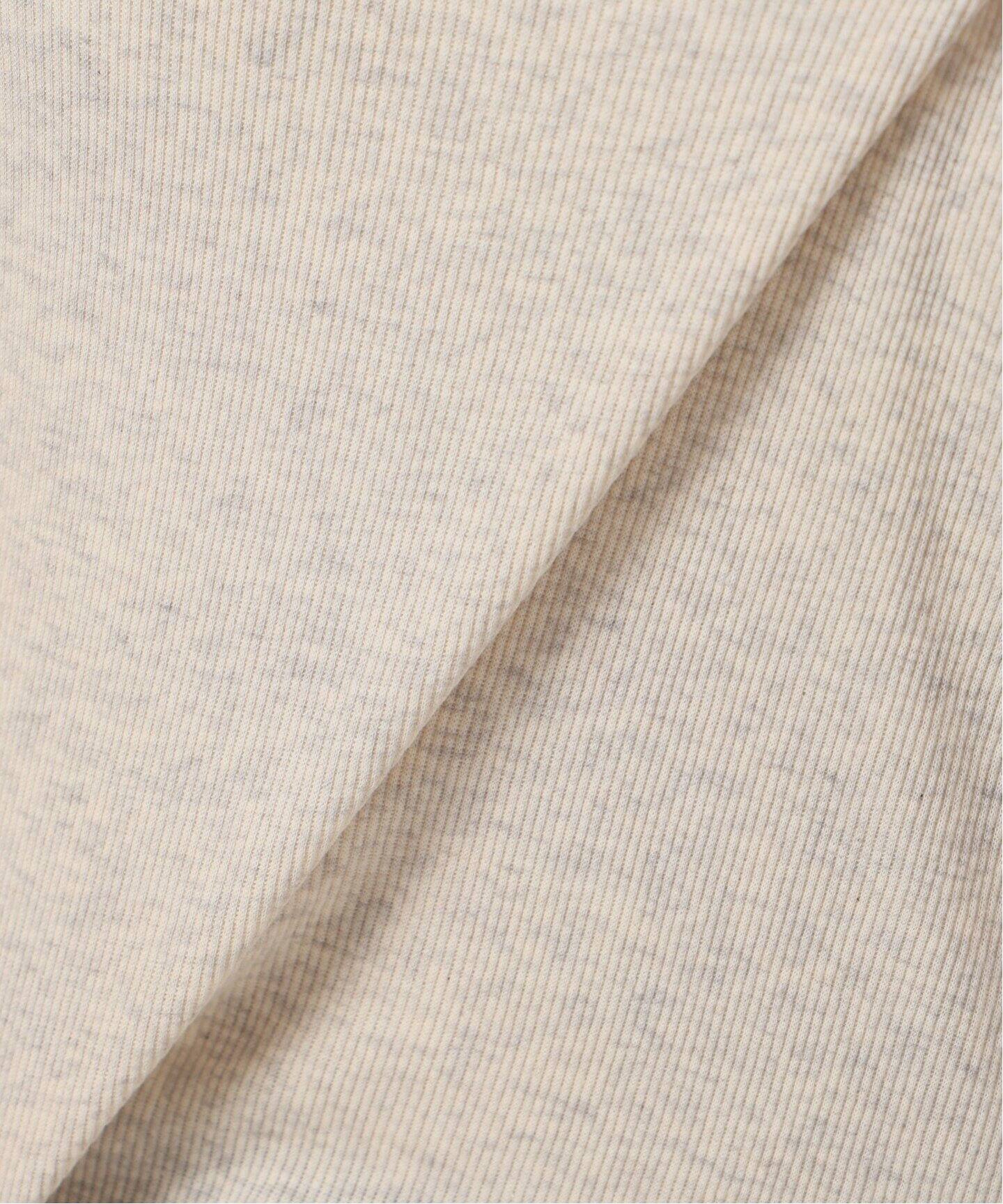 IENA LA BOUCLE ライトリブハーフスリーブプルオーバー（Tシャツ