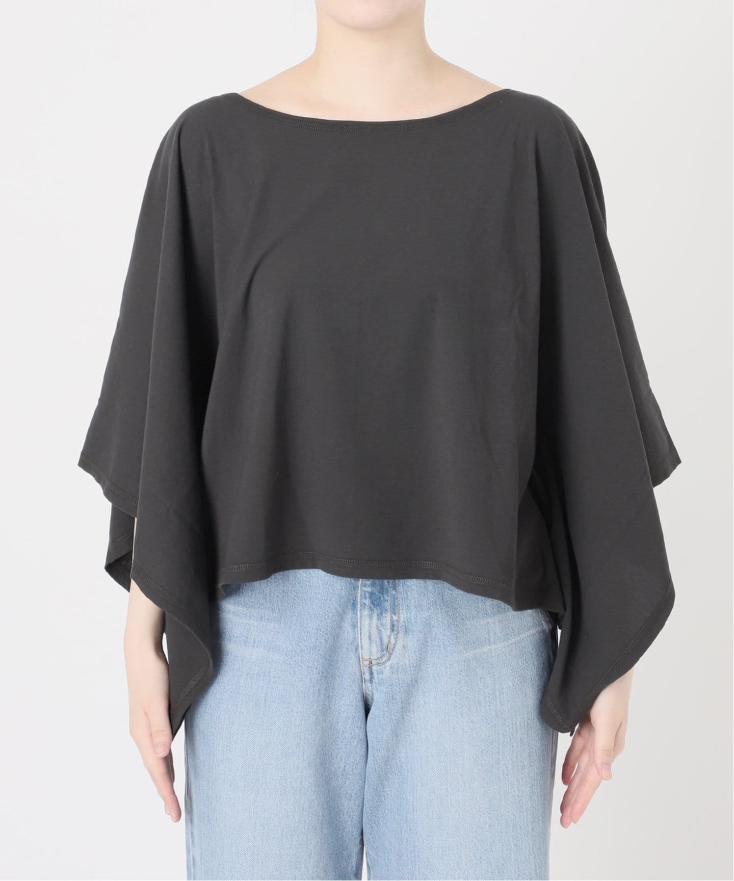 tシャツ IENA LA BOUCLE ドルマンケープカットソー レディース IENA LA BOUCLE ドルマンケープカットソー（Tシャツ／カットソー