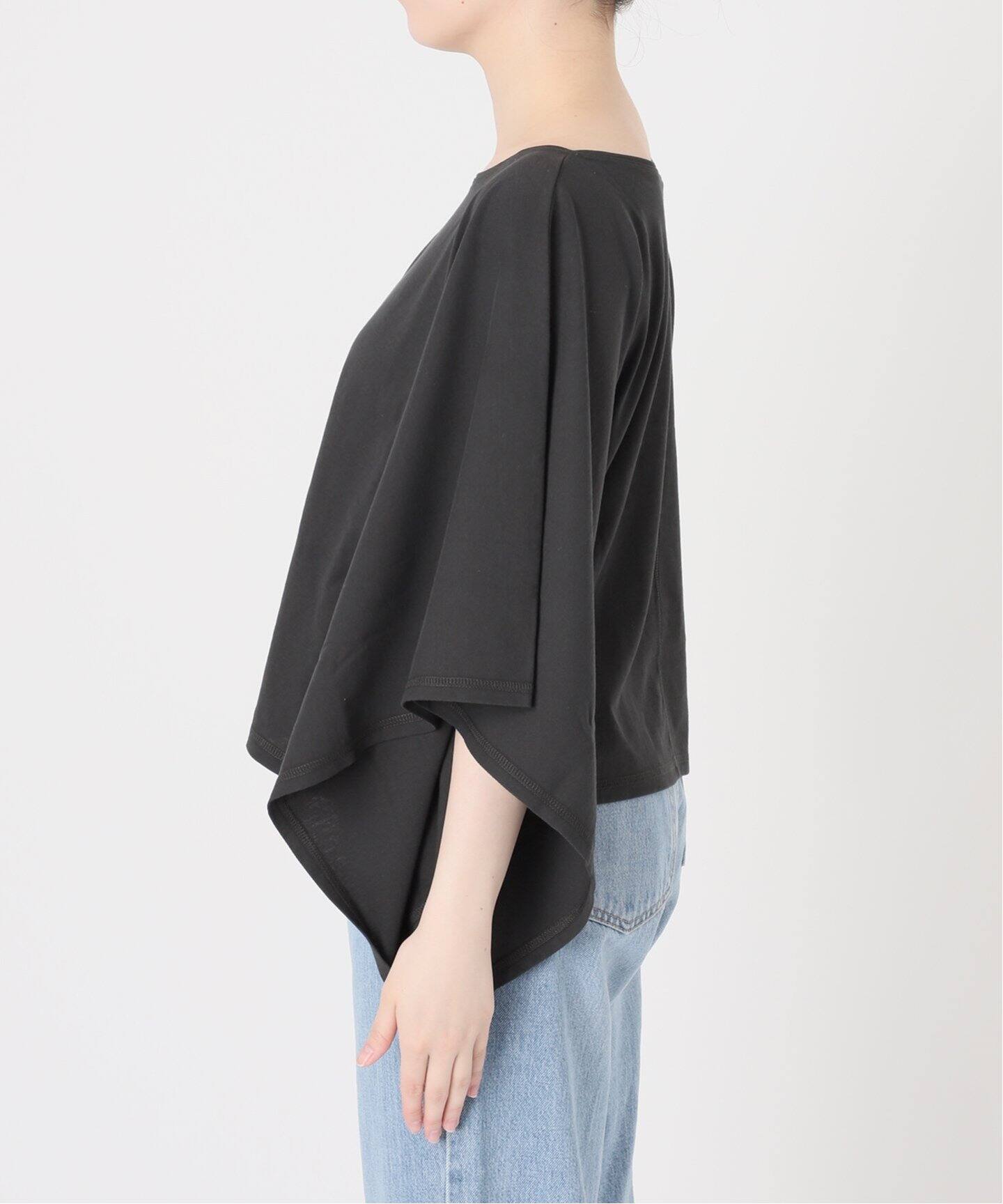 IENA LA BOUCLE ドルマンケープカットソー（Tシャツ／カットソー