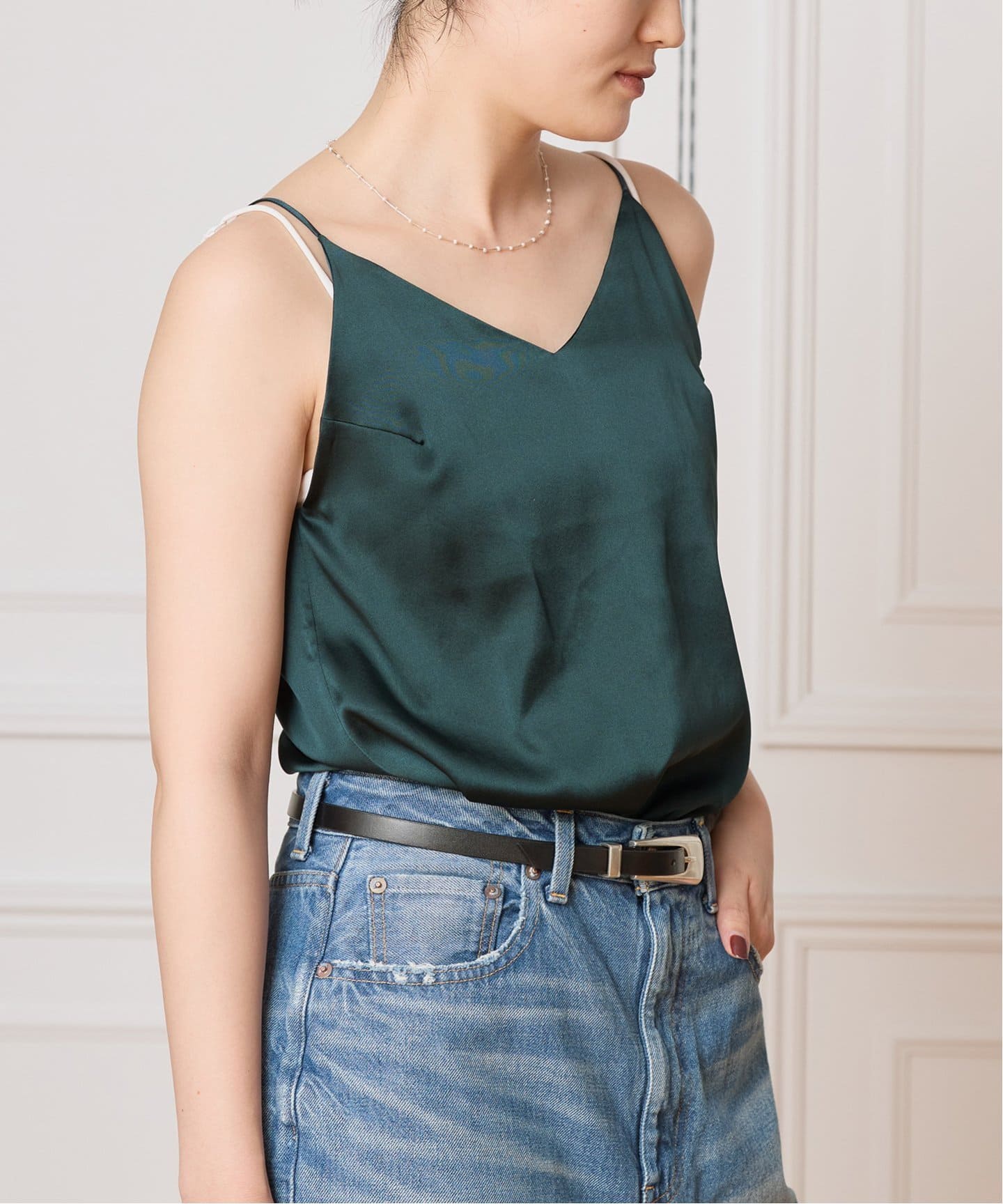 2024 イエナ Silk Mix ベルベット キャミソール Silk Mix ベルベット キャミソール（キャミソール）｜IENA（イエナ）の