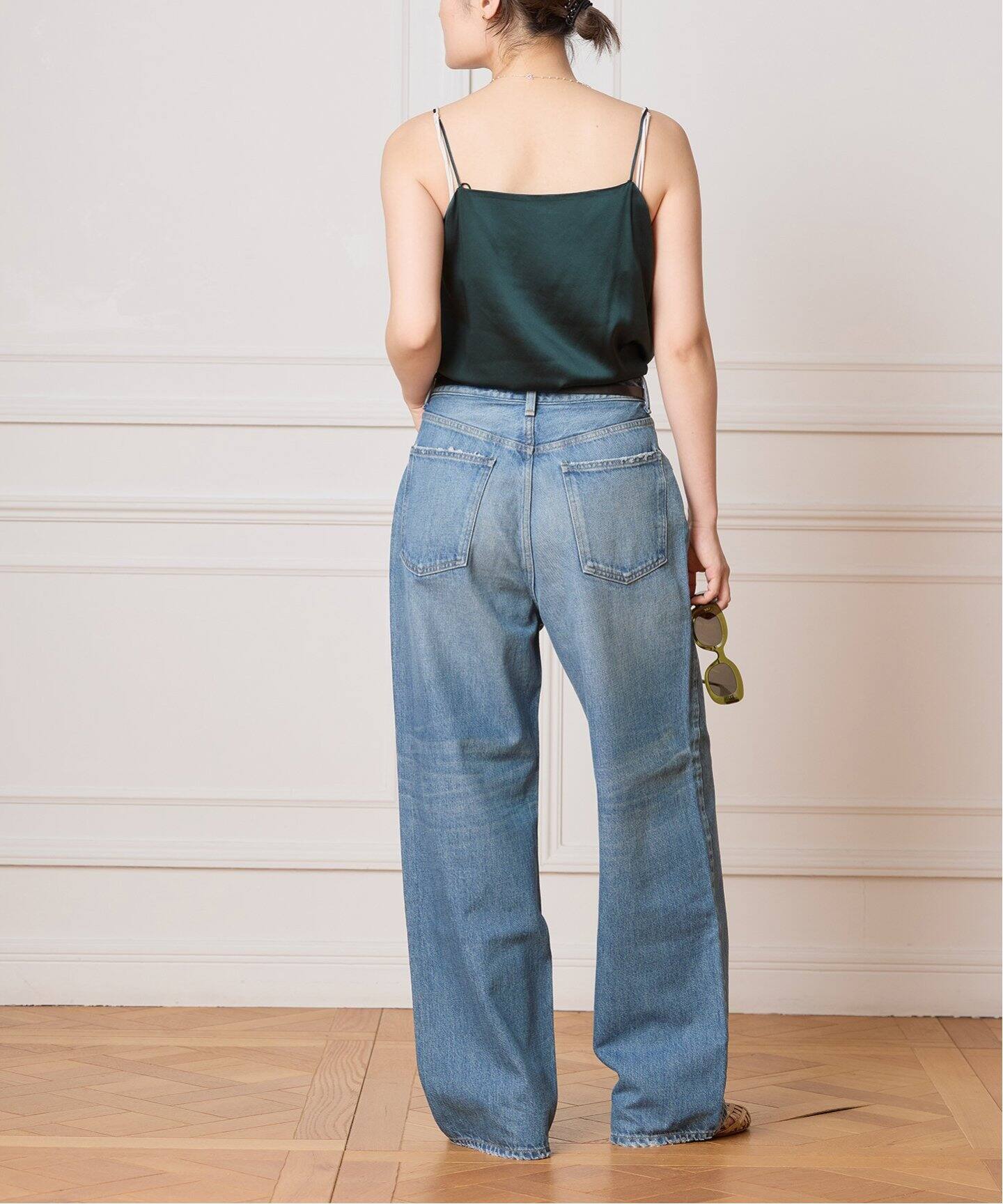 キャミソール IENA LA BOUCLE ウォッシャブルシルクMIXキャミソール IENA LA BOUCLE ウォッシャブルシルクMIXキャミソール