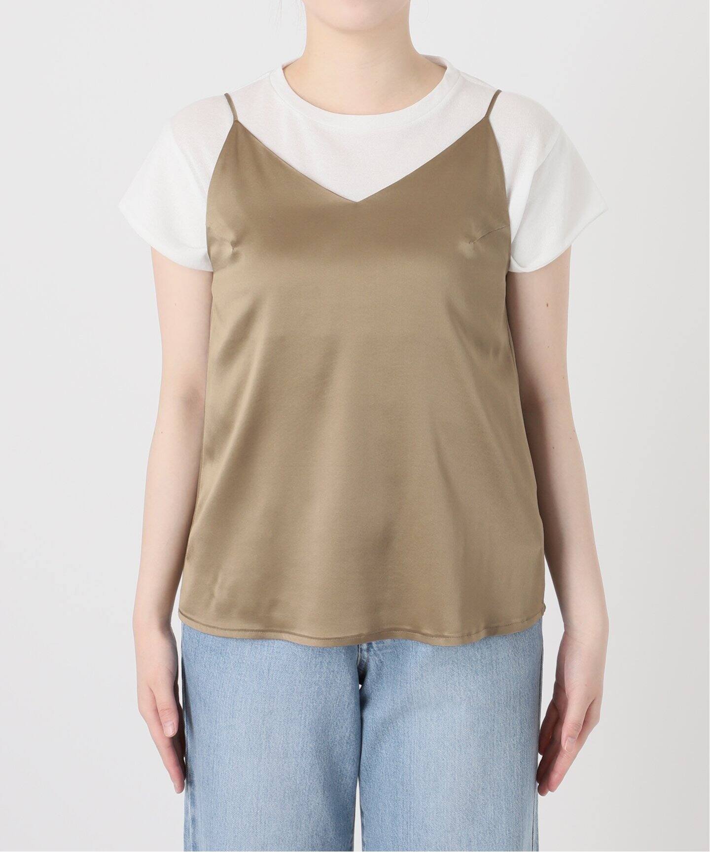 2024 イエナ Silk Mix ベルベット キャミソール Silk Mix ベルベット キャミソール（キャミソール）｜IENA