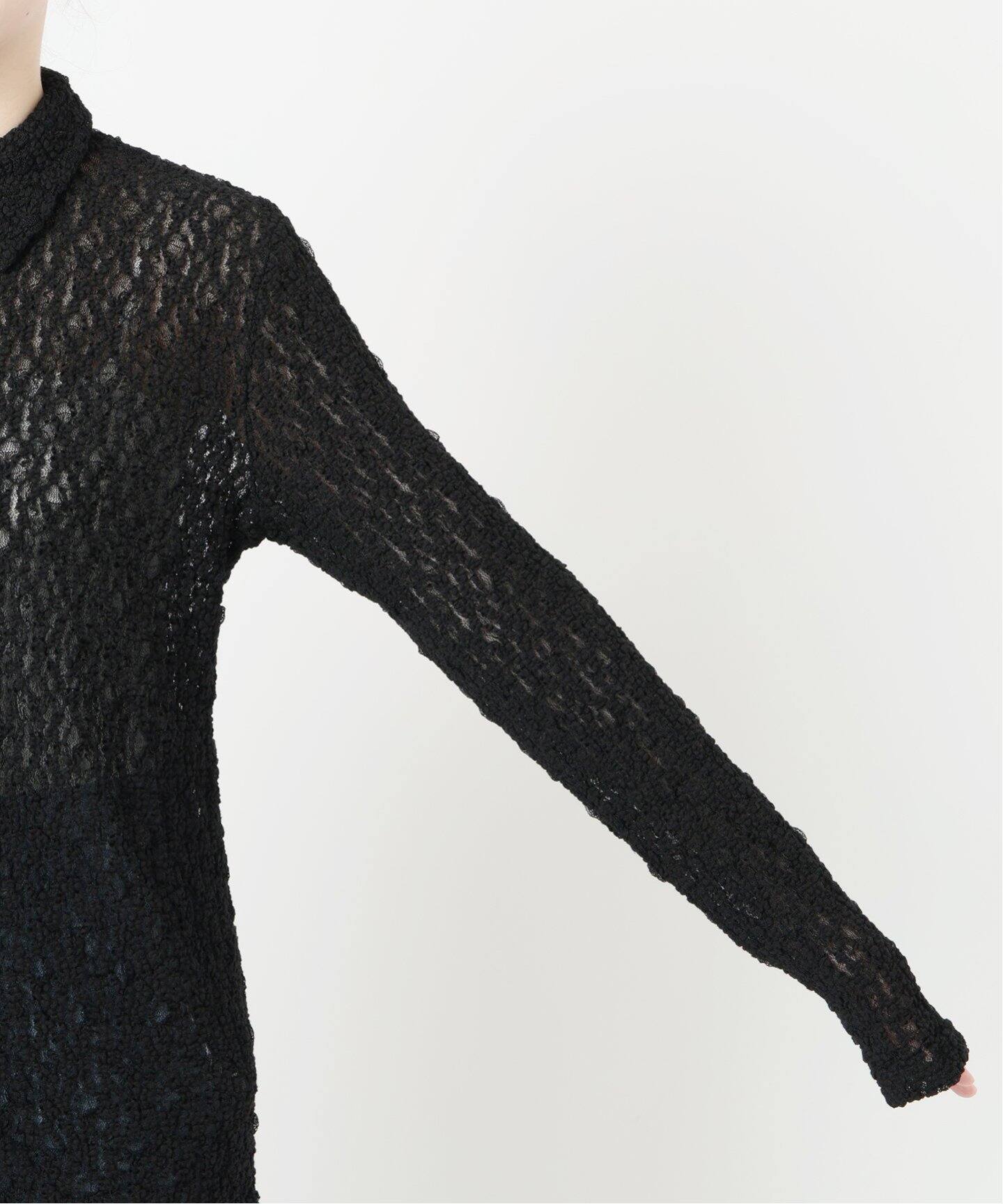 IENA LA BOUCLE ストレッチレースシャツ（シャツ／ブラウス）｜IENA