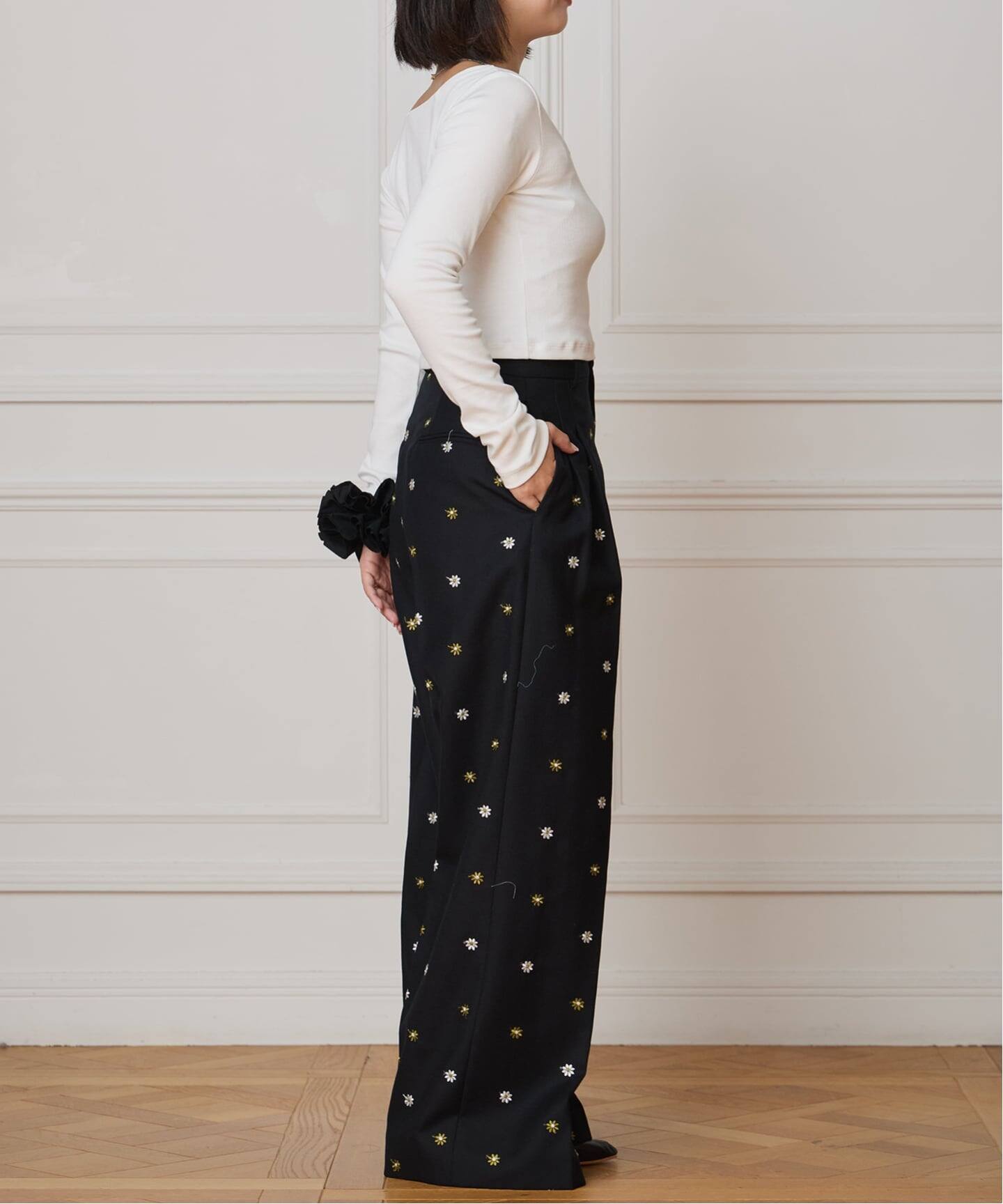 IENAカットソー IENA LA BOUCLE コンパクトベアスクエアネックカットソー（T