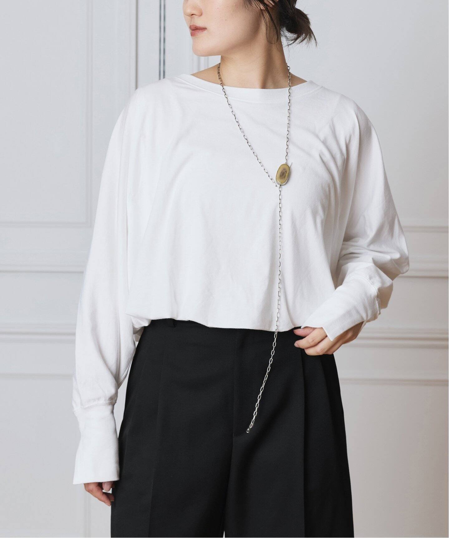 IENA LA BOUCLE バブルヘムカットソー（Tシャツ／カットソー）｜IENA
