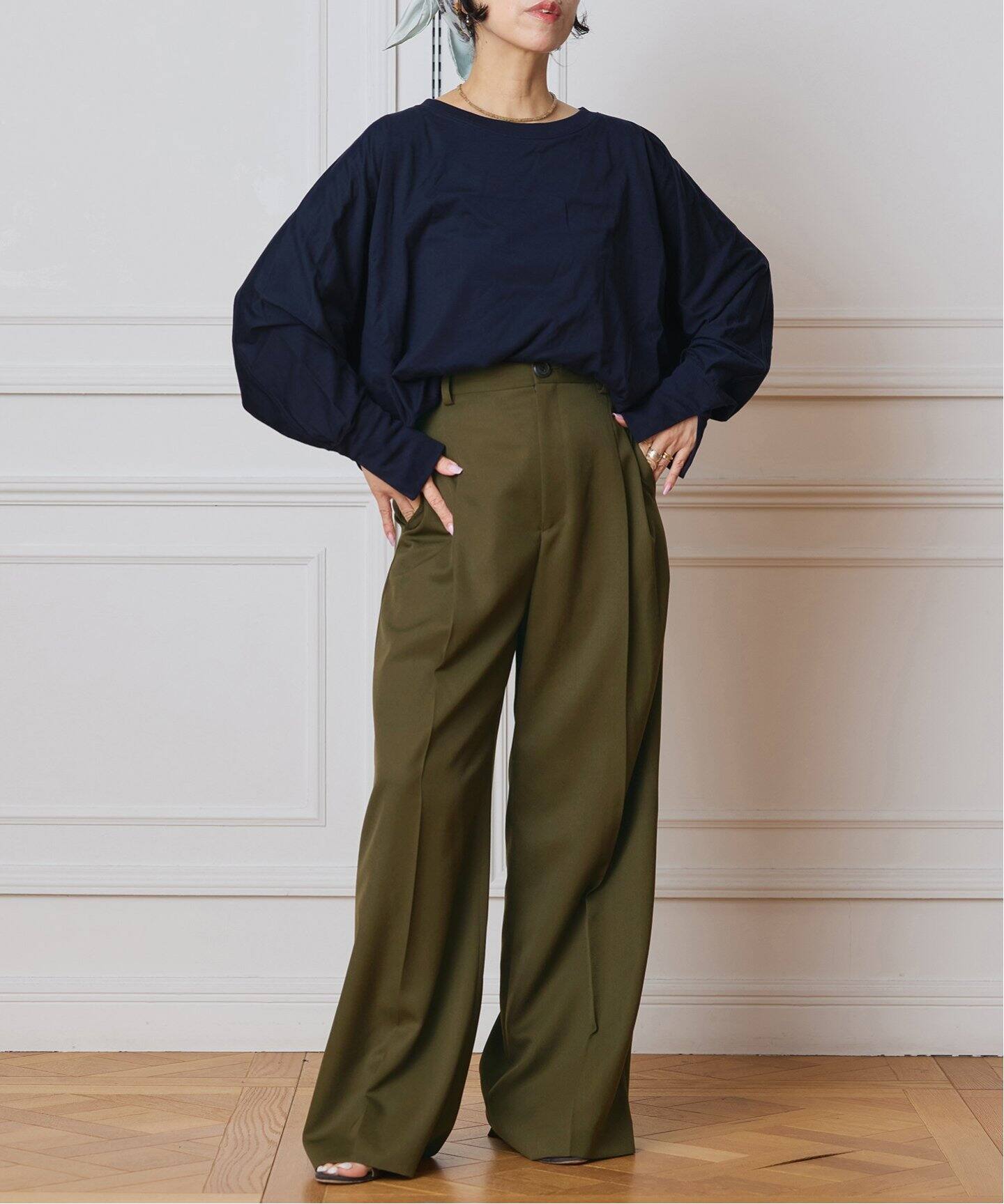 IENA LA BOUCLE バブルヘムカットソー（Tシャツ／カットソー）｜IENA