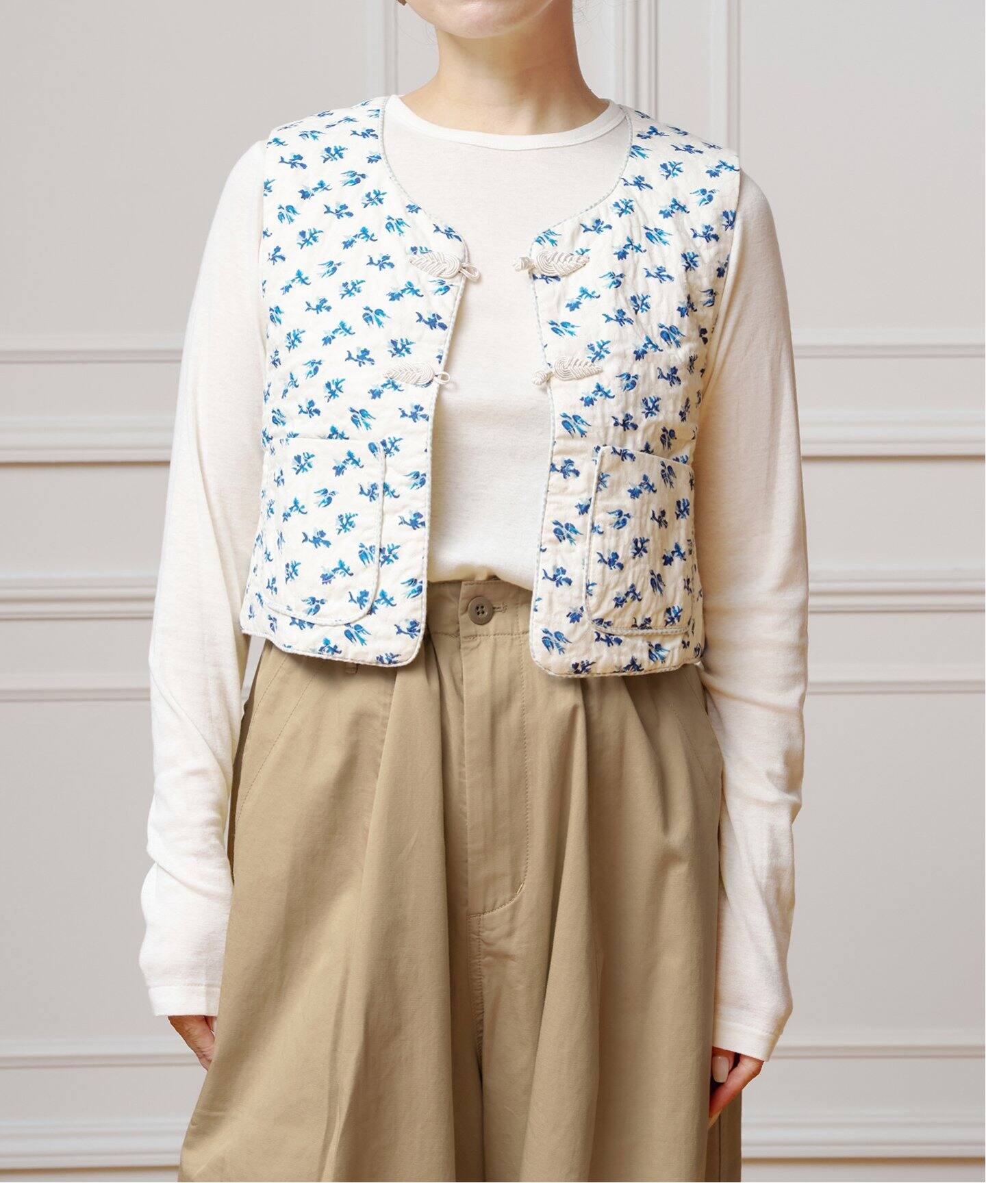 IENA LA BOUCLE シアーフライスロングスリーブTシャツ（Tシャツ