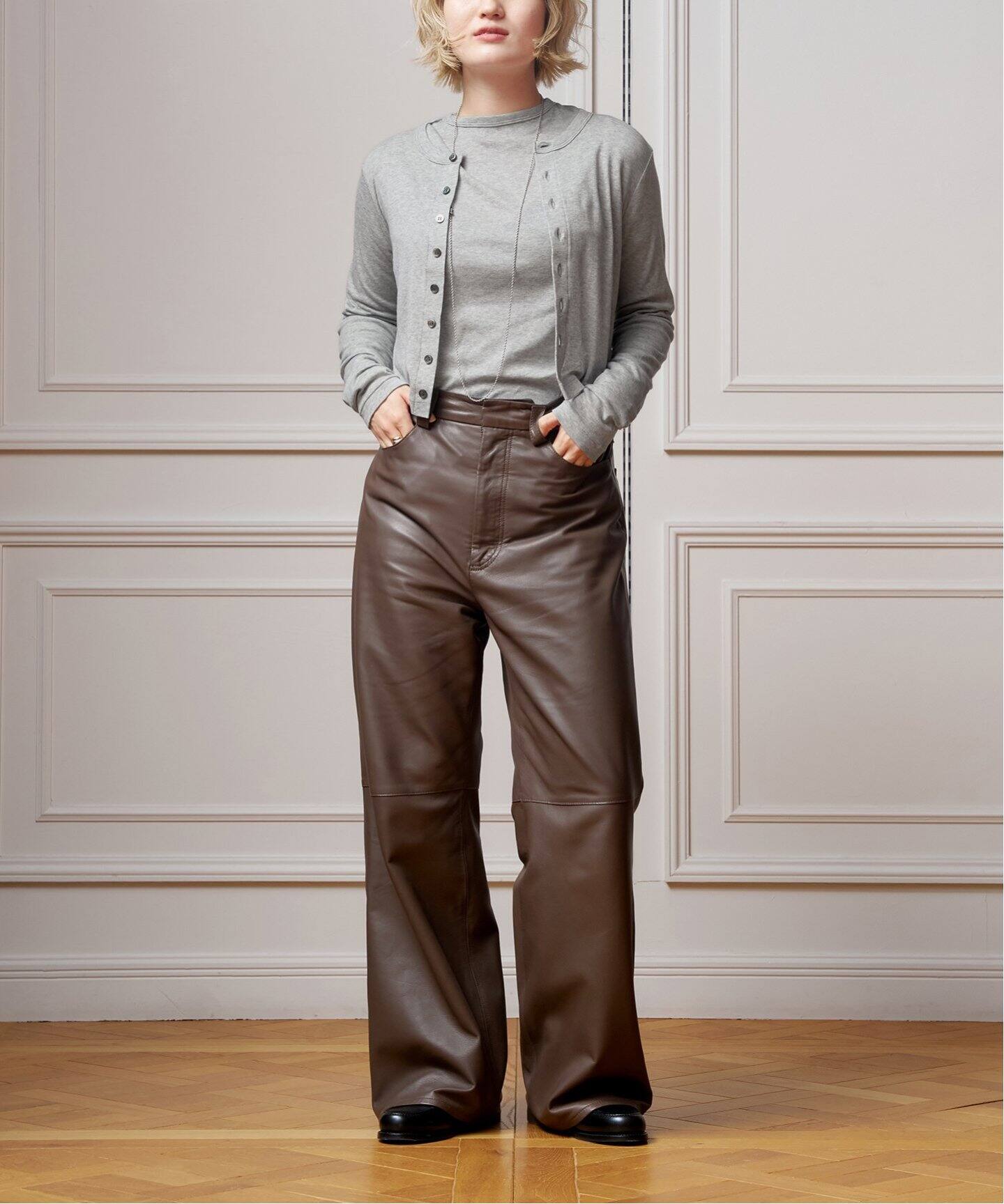 IENA LA BOUCLE シアーフライスカーディガン（カーディガン）｜IENA  