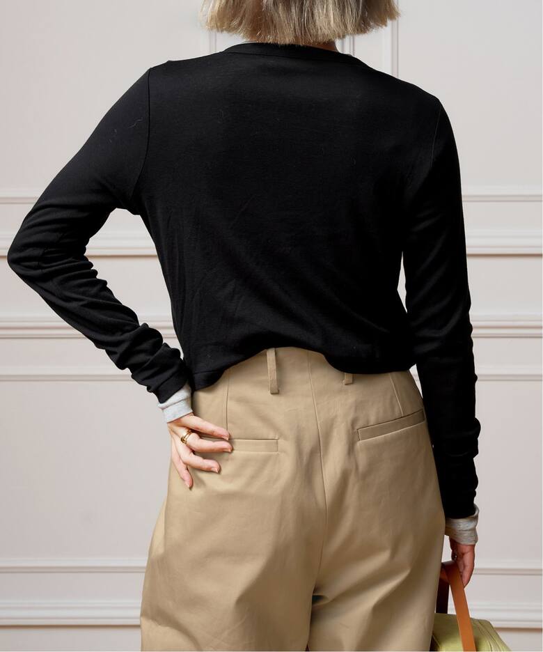 IENA LA BOUCLE シアーフライスカーディガン（カーディガン）｜IENA  