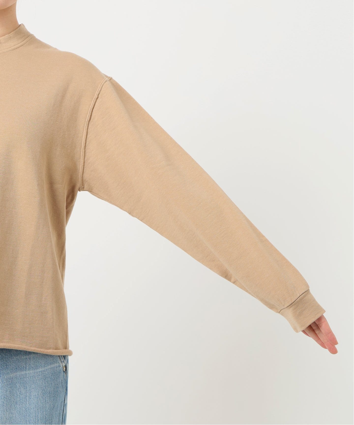 IENA LA BOUCLE ミニ裏毛ロングスリーブTシャツ（Tシャツ