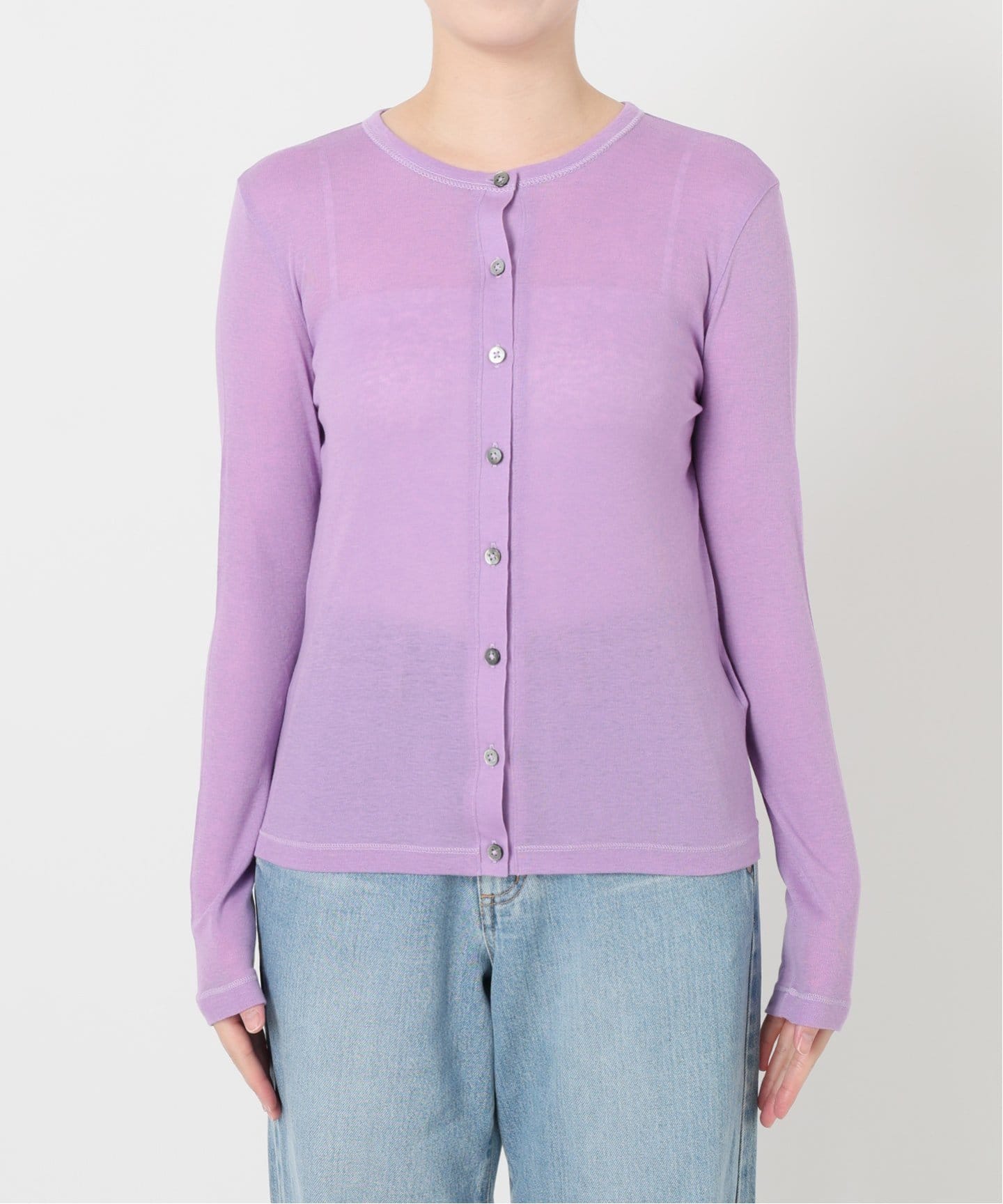 IENA LA BOUCLE - IENA LA BOUCLE ロングカーディガン shine tweed knit カーディガン（カーディガン）｜VERMEIL par