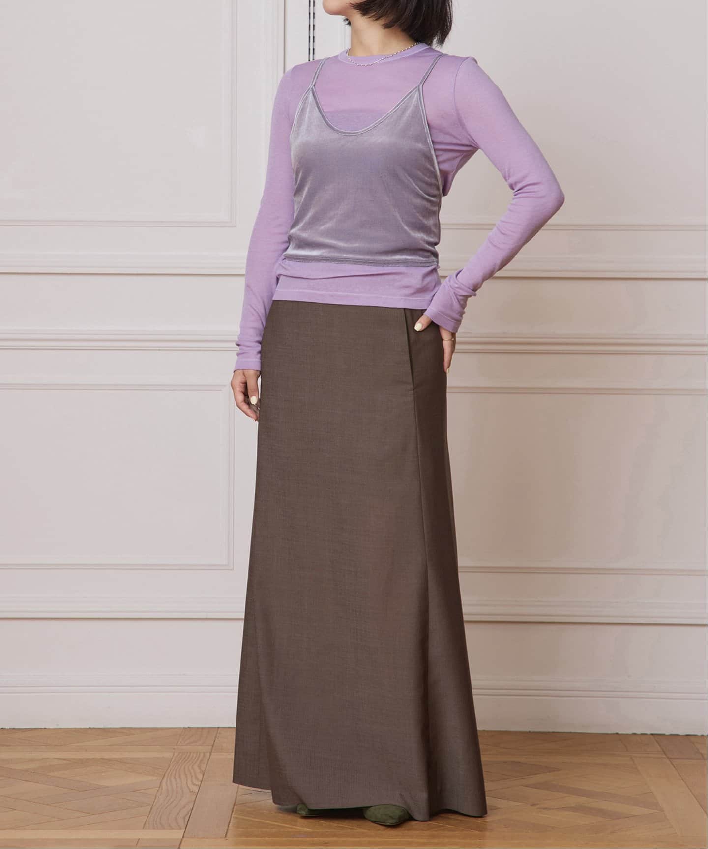 IENA LA BOUCLE シアーフライスカーディガン IENA LA BOUCLE シアーフライスカーディガン（カーディガン
