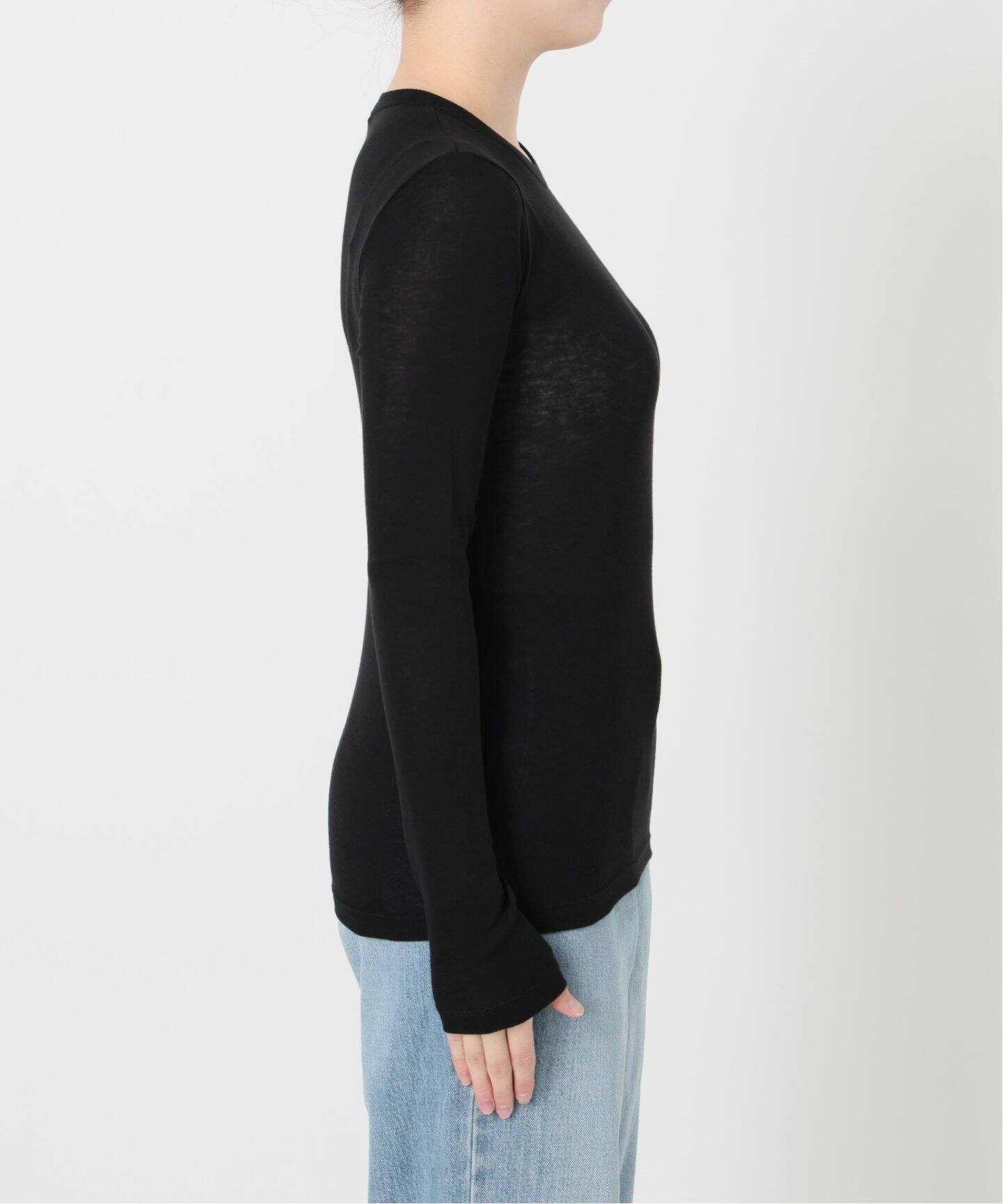 IENA LA BOUCLE シアーフライスプルオーバー（Tシャツ