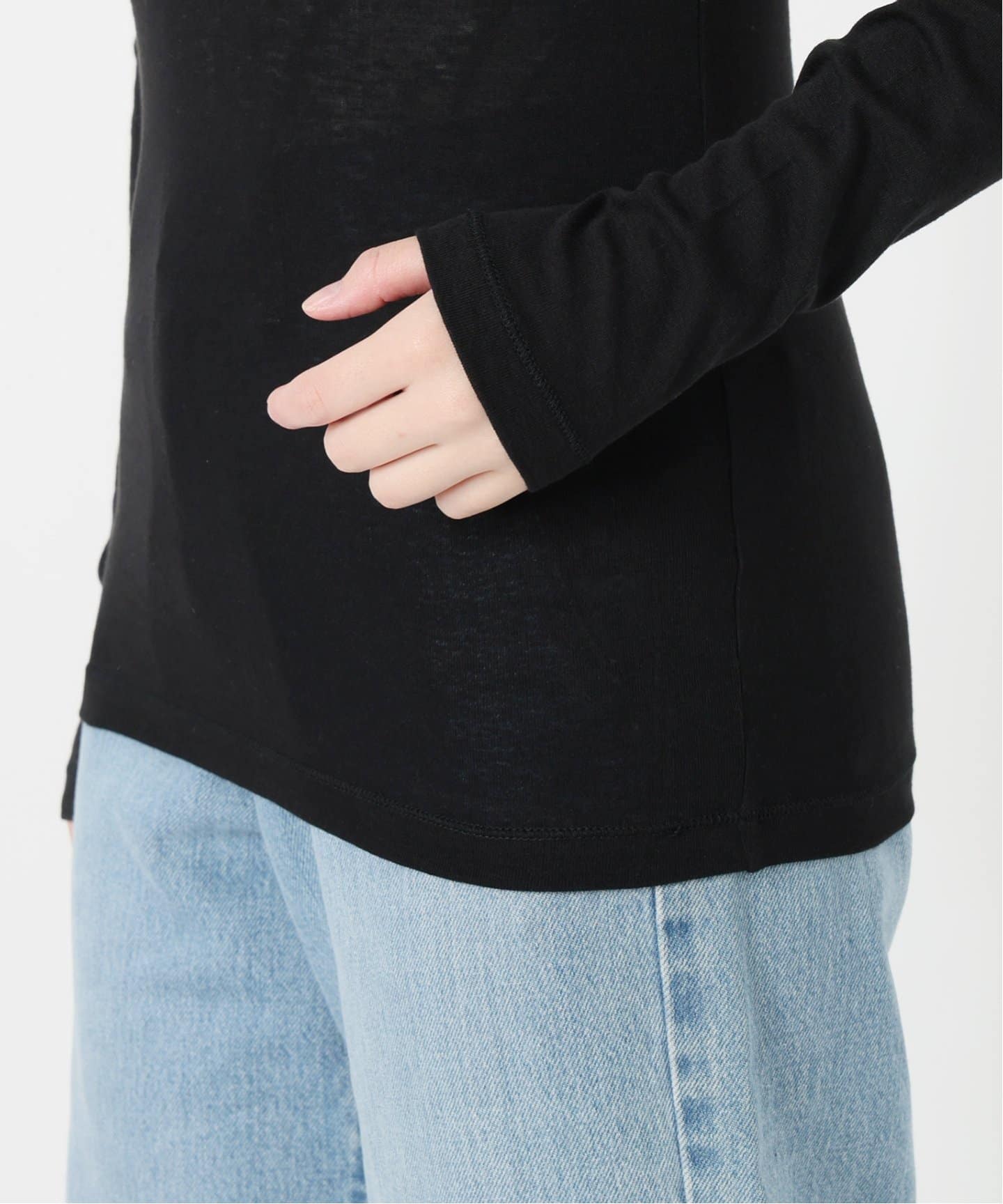 IENA LA BOUCLE シアーフライスプルオーバー（Tシャツ