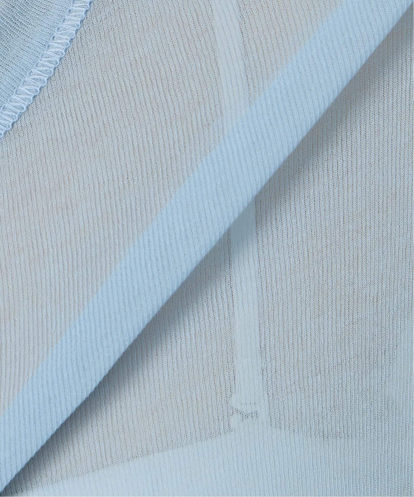 追加》IENA LA BOUCLE 水撚りガスフライスクルーロングTシャツ（T