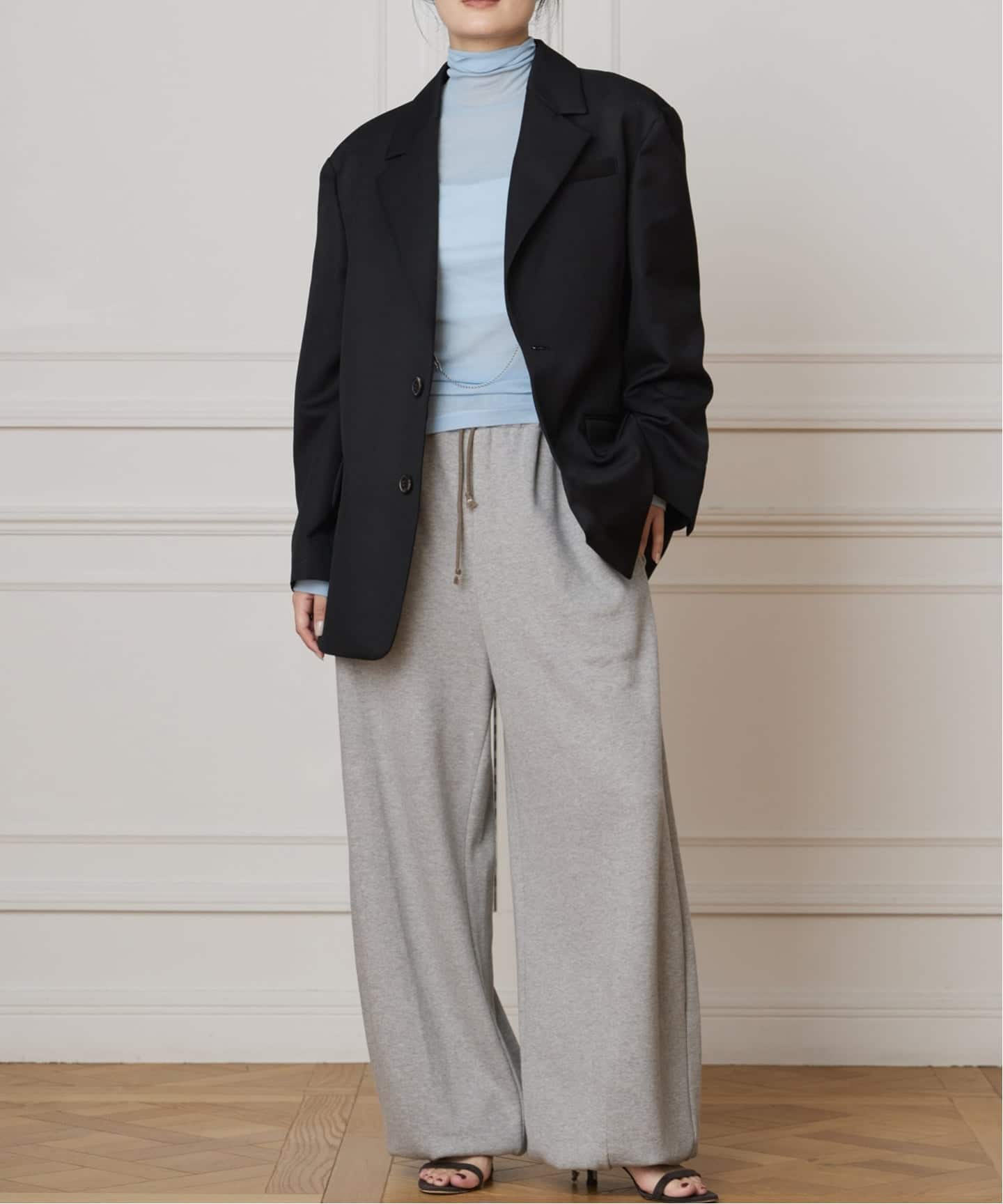 追加》IENA LA BOUCLE水撚りガスフライスタートルプルオーバー