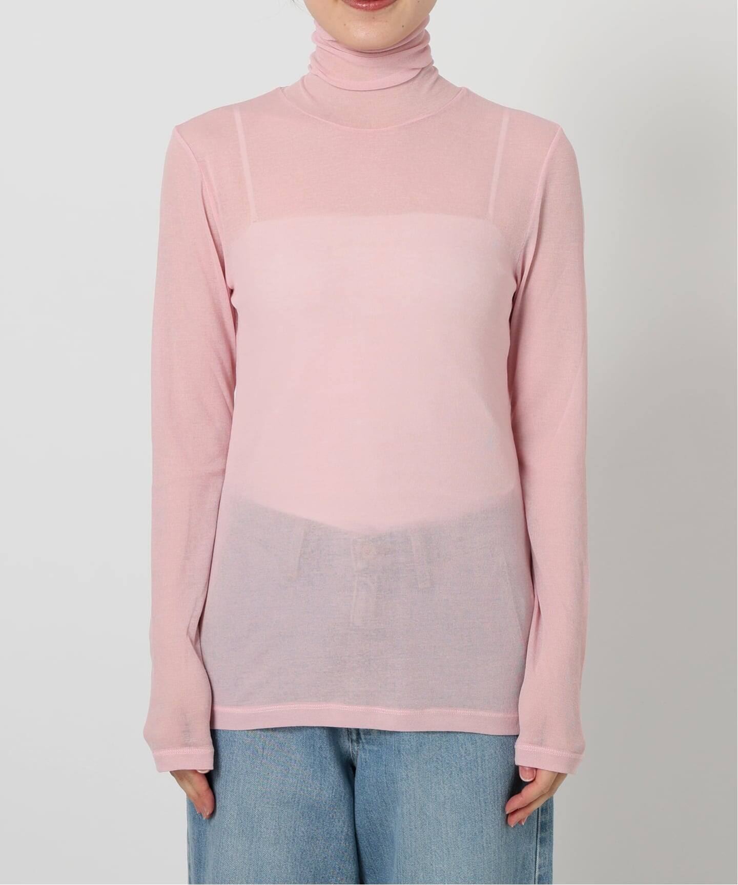 IENA LA BOUCLE タートルプルオーバー　カットソー 追加》IENA LA BOUCLE水撚りガスフライスタートルプルオーバー（T