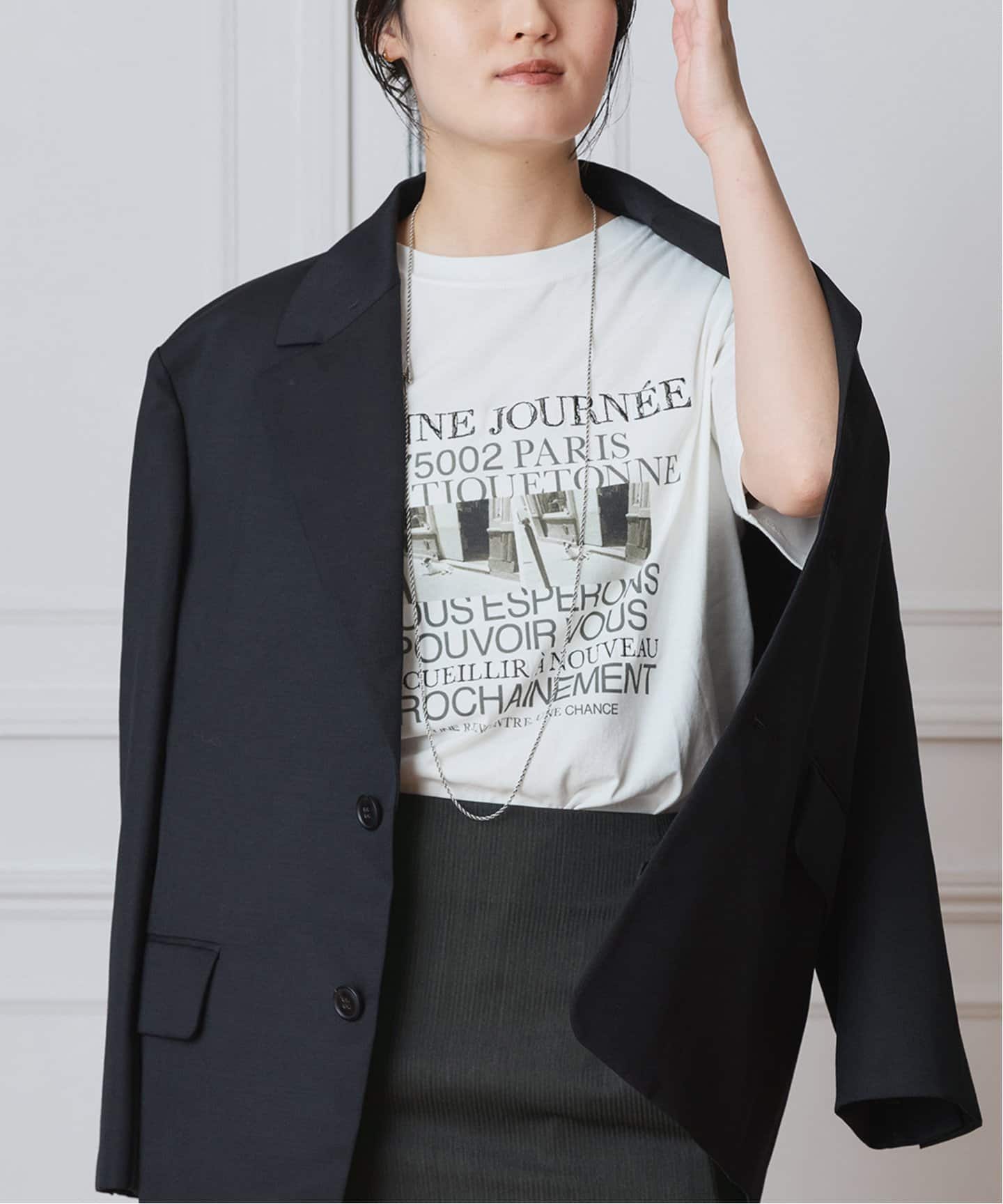 イエナ　DEVASTEE pour IENA Tシャツ　ブラック 2025年最新】DEVASTEE pour ienaの人気アイテム - メルカリ