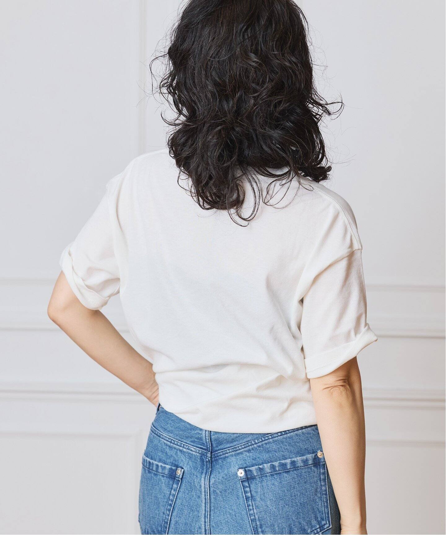 【新品タグ付】IENA LA BOUCLE ロゴTシャツ IENA LA BOUCLE PARIS DOG Tシャツ（Tシャツ／カットソー）｜IENA