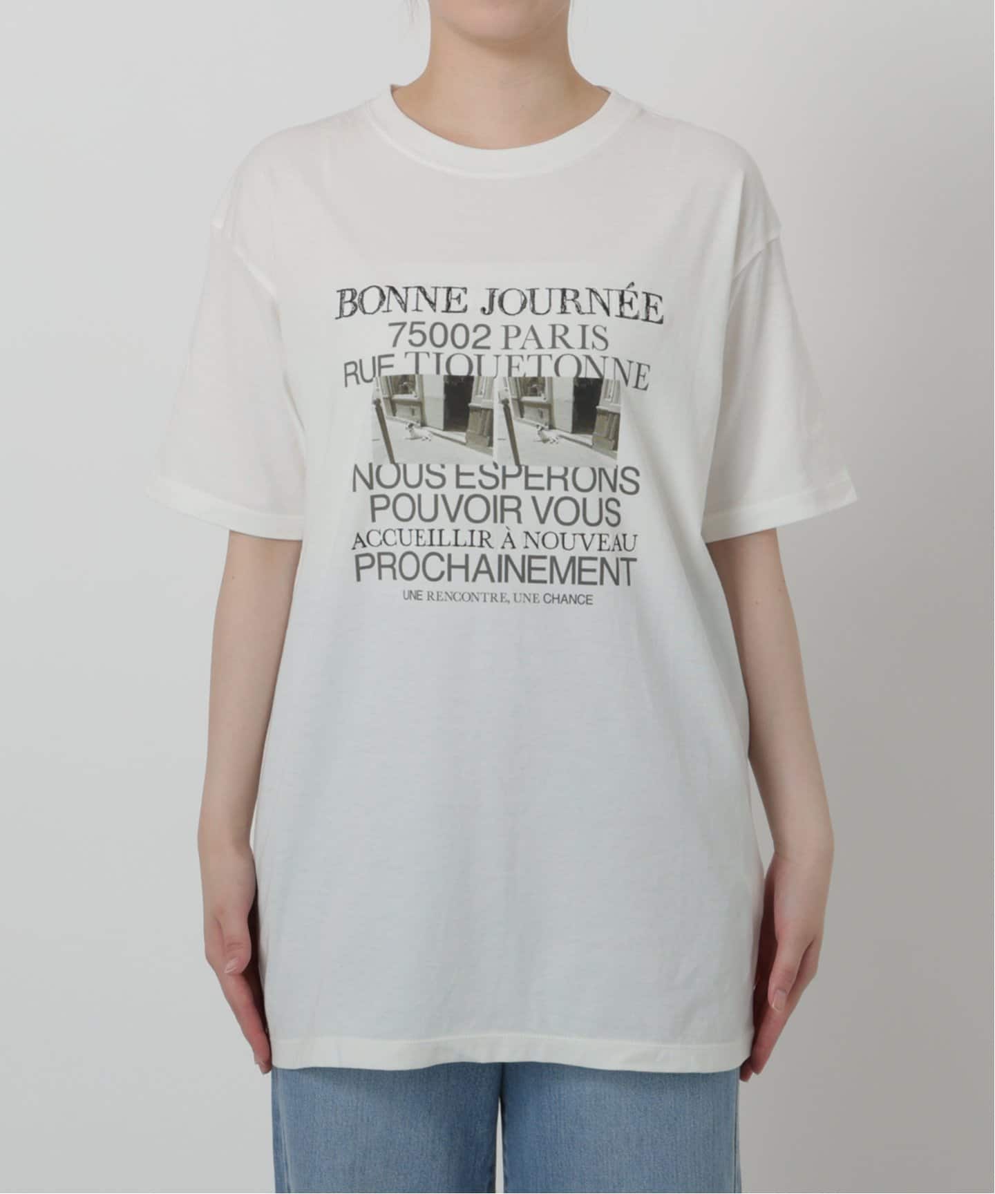 IENA LA BOUCLE PARIS DOG Tシャツ（Tシャツ／カットソー）｜IENA
