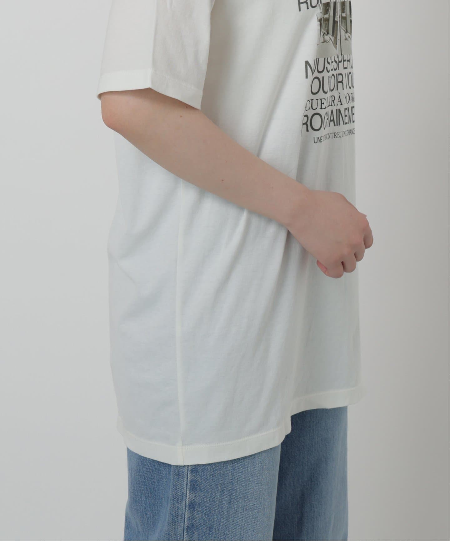 IENA - IENA LA BOUCLE　コットンツイスト バイオTシャツ IENA LA BOUCLE コットンツイスト バイオTシャツ